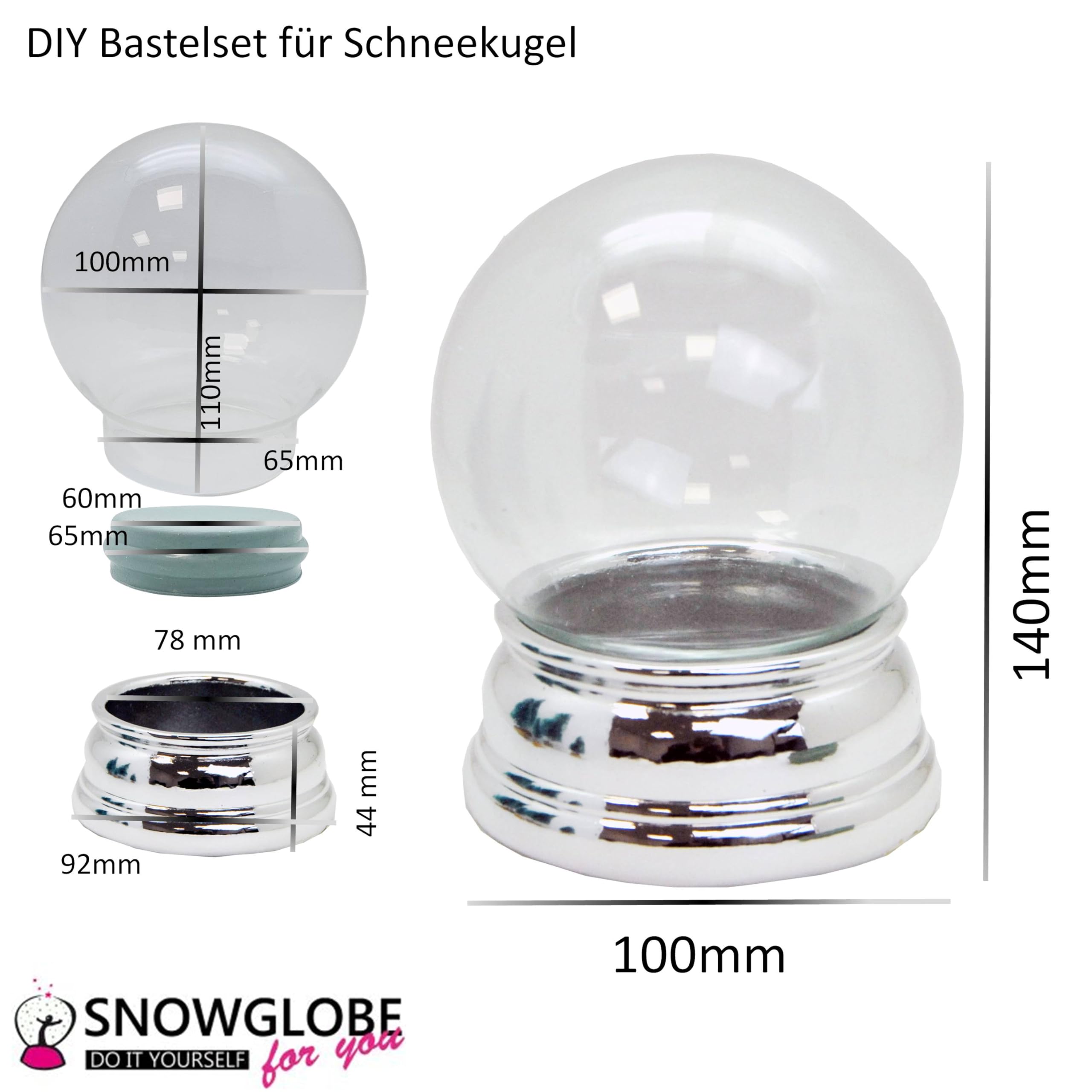70003 Kit De Bricolage DIY Boule à Neige Do It Yourself Avec 70003 Kit De Bricolage DIY Boule à Neige Do It Yourself Avec