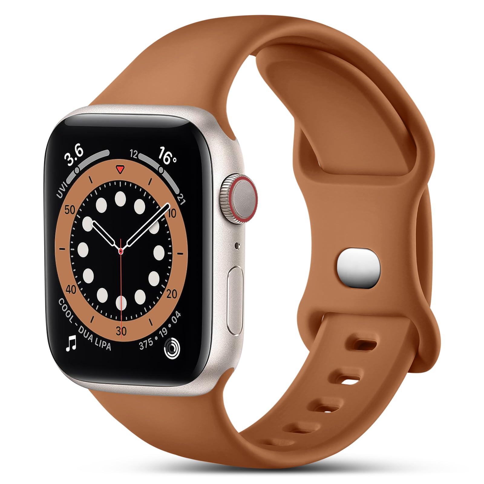 CeMiKa Compatible with Apple Watch Strap 41mm 40mm 38mm 42mm, Silicone Sport Band Replacement Straps Compatible with Apple Watch Series 11 10 9 8 7 6 5 4 3 2 1 SE SE3/iwatch Strap, Women Men