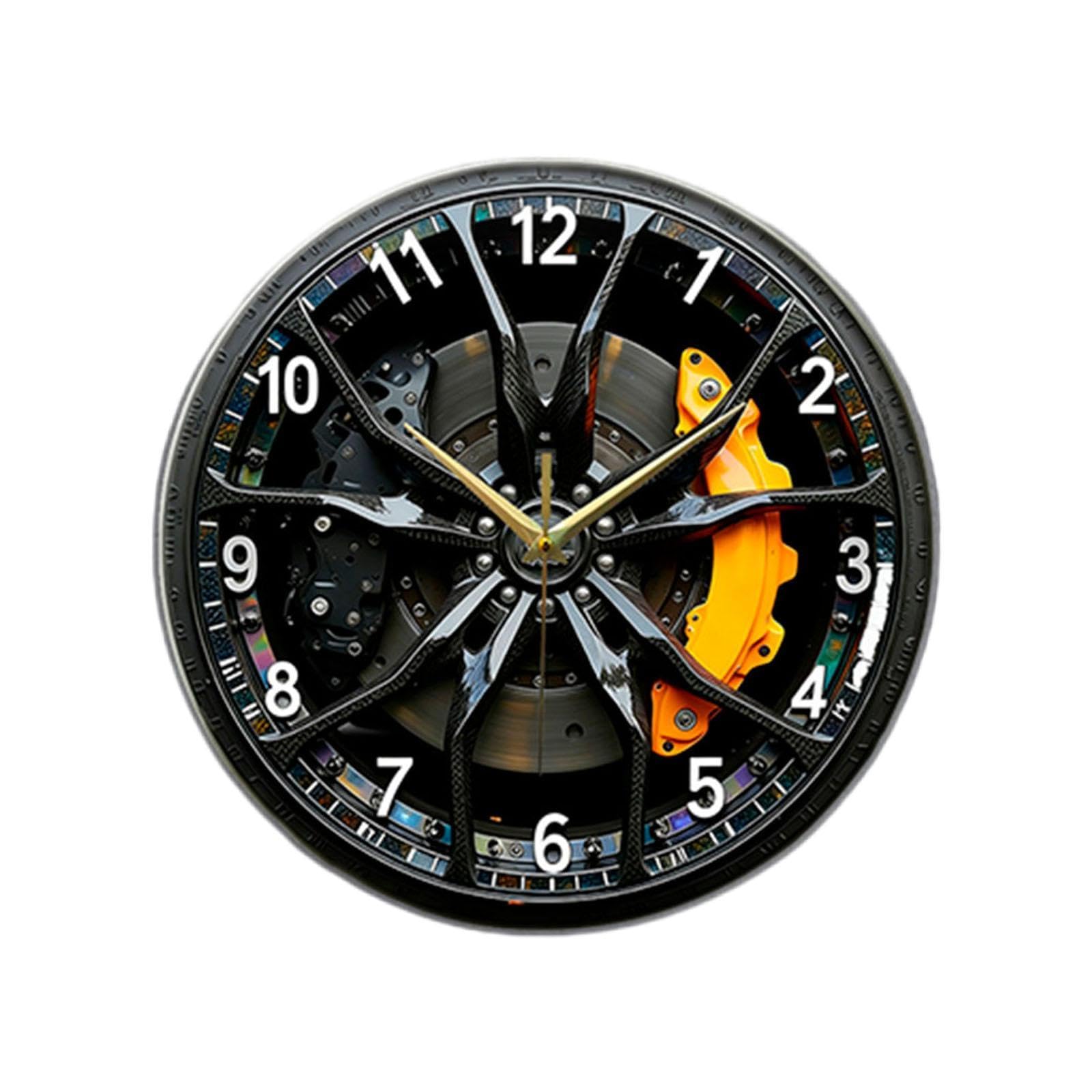 Horloge murale roue LOVIVER 25cm pour corriger un mur vide de bureau ou salon