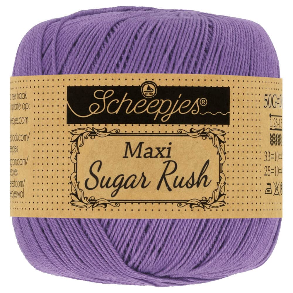 Scheepjes - Scheepjes Maxi Sugar Rush 113 Delphinium Yarn - 1x50g