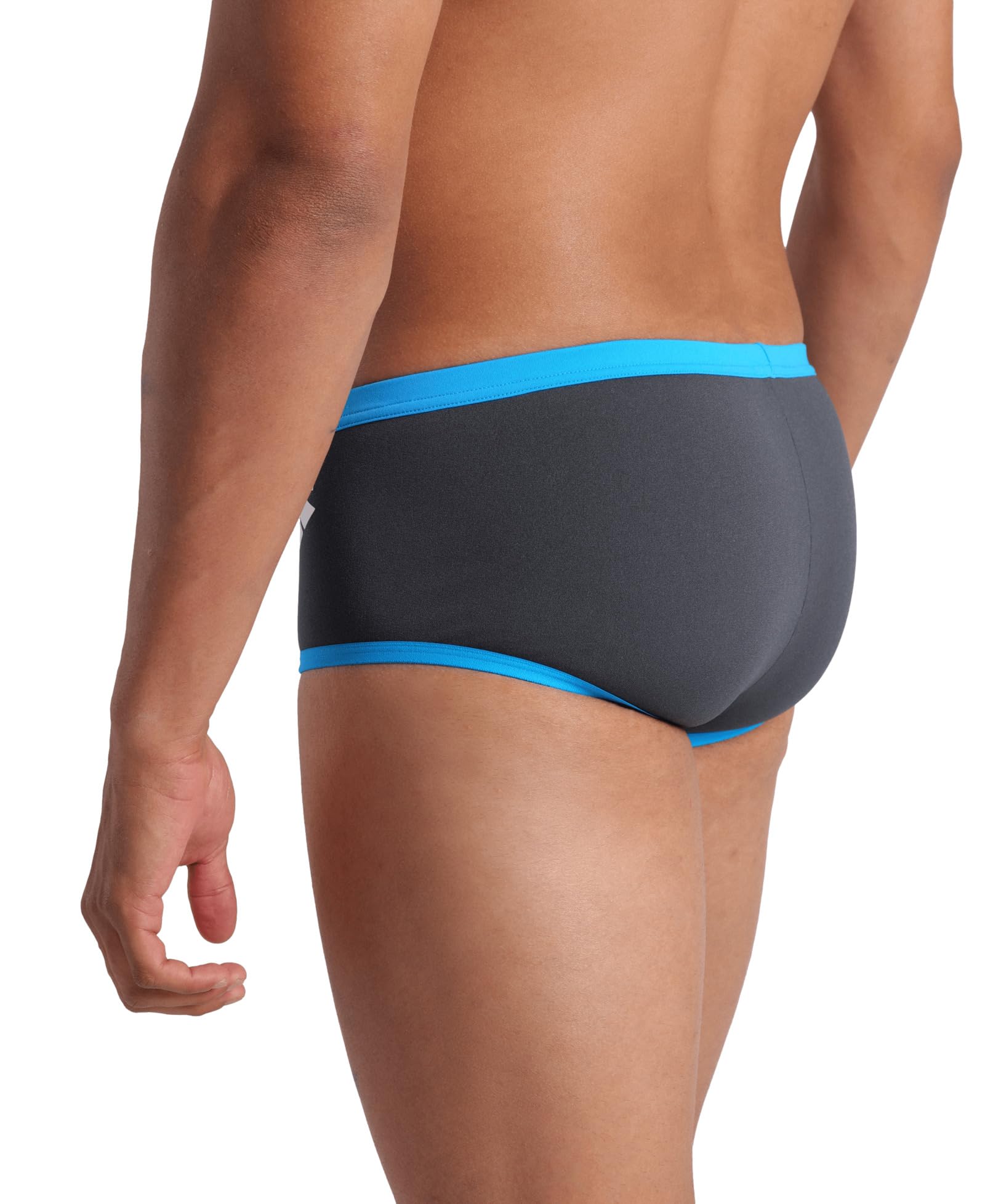 ARENA Costume Uomo Trunk Alto Nuoto Piscina Swim Briefs Big Logo Azzurro 005914833
