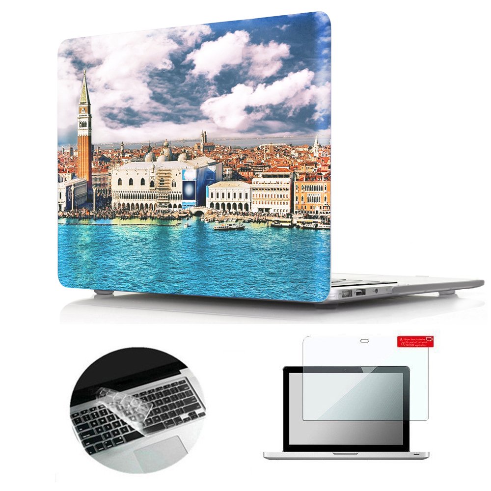 Se7enline Compatible with 13.6 MacBook Air Case M2 M3/M4 2022-2025 for Mac Air 13.6-inch A2681/A3113/A3240 Laptop Hard Shell Case with Keyboard Protective Cover & Trackpad Protector, Colorful Floret — view 71
