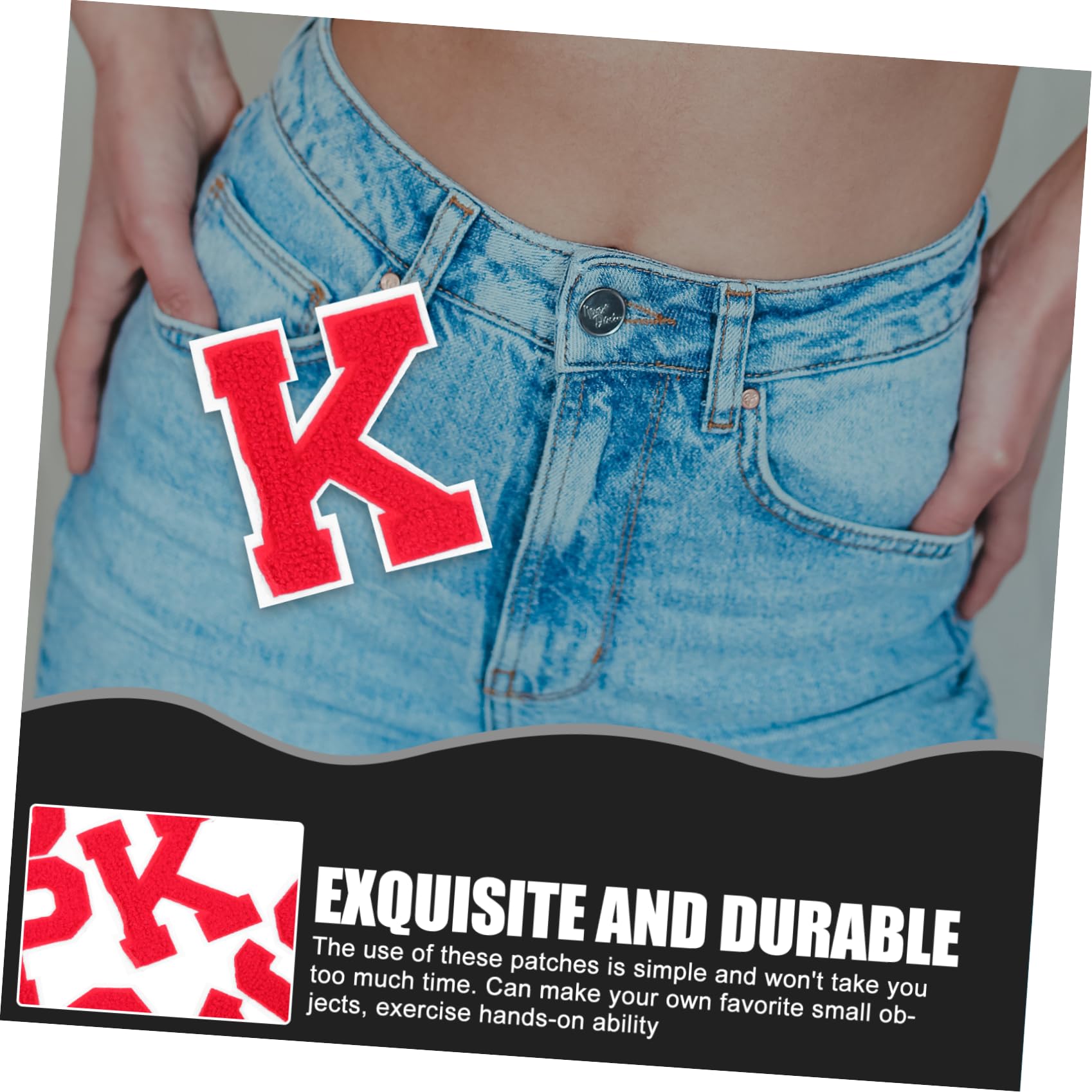 DOITOOL 5 Set Toppe Decorative Ferro Con Patch Termoadesive Per Abbigliamento Borse E Accessori Fai Da Te Per Personalizzare Giubbotti Jeans E Scarpe Patch Ricamate 26 Pezzi*5