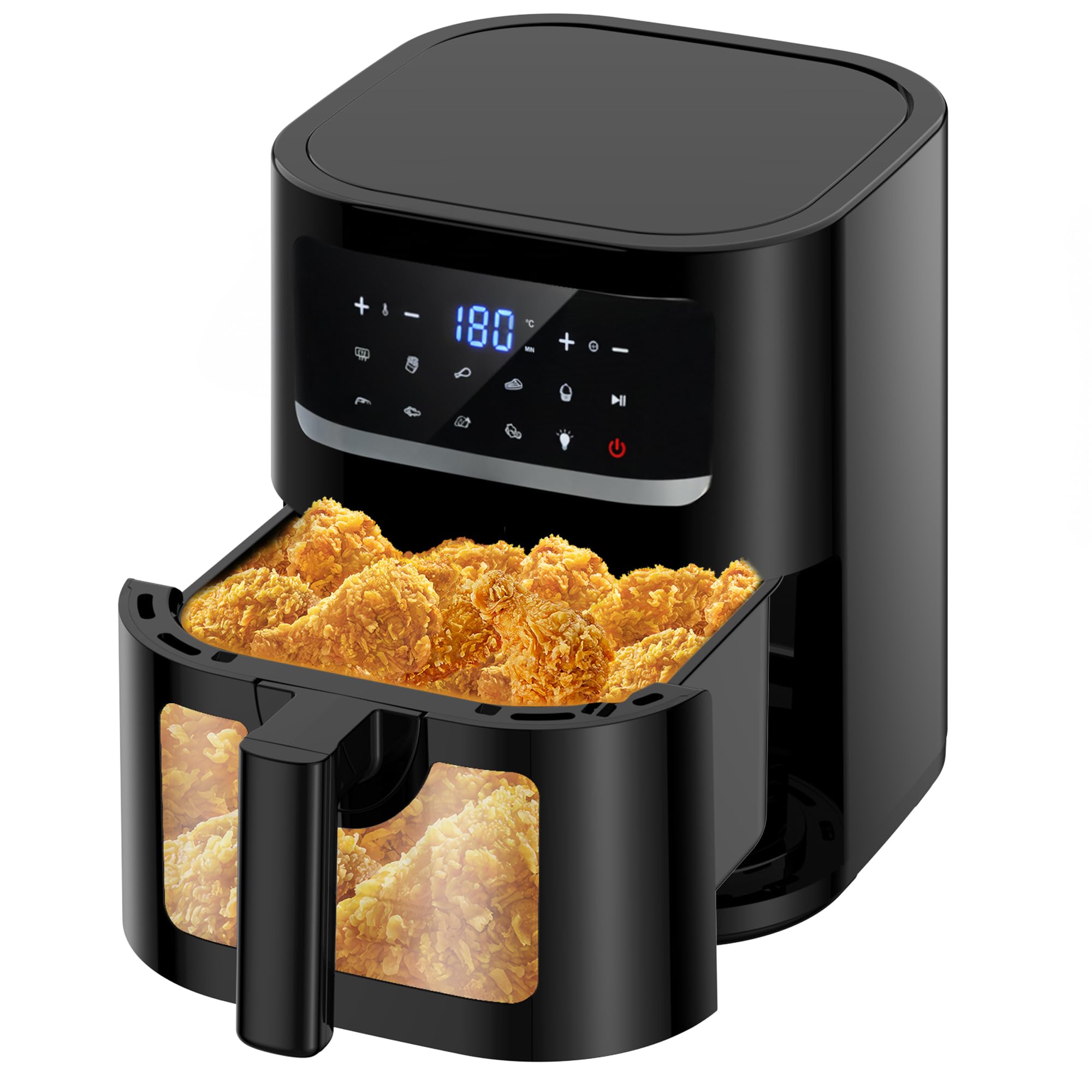 Friteuse sans huile 7 L avec fenêtre visible