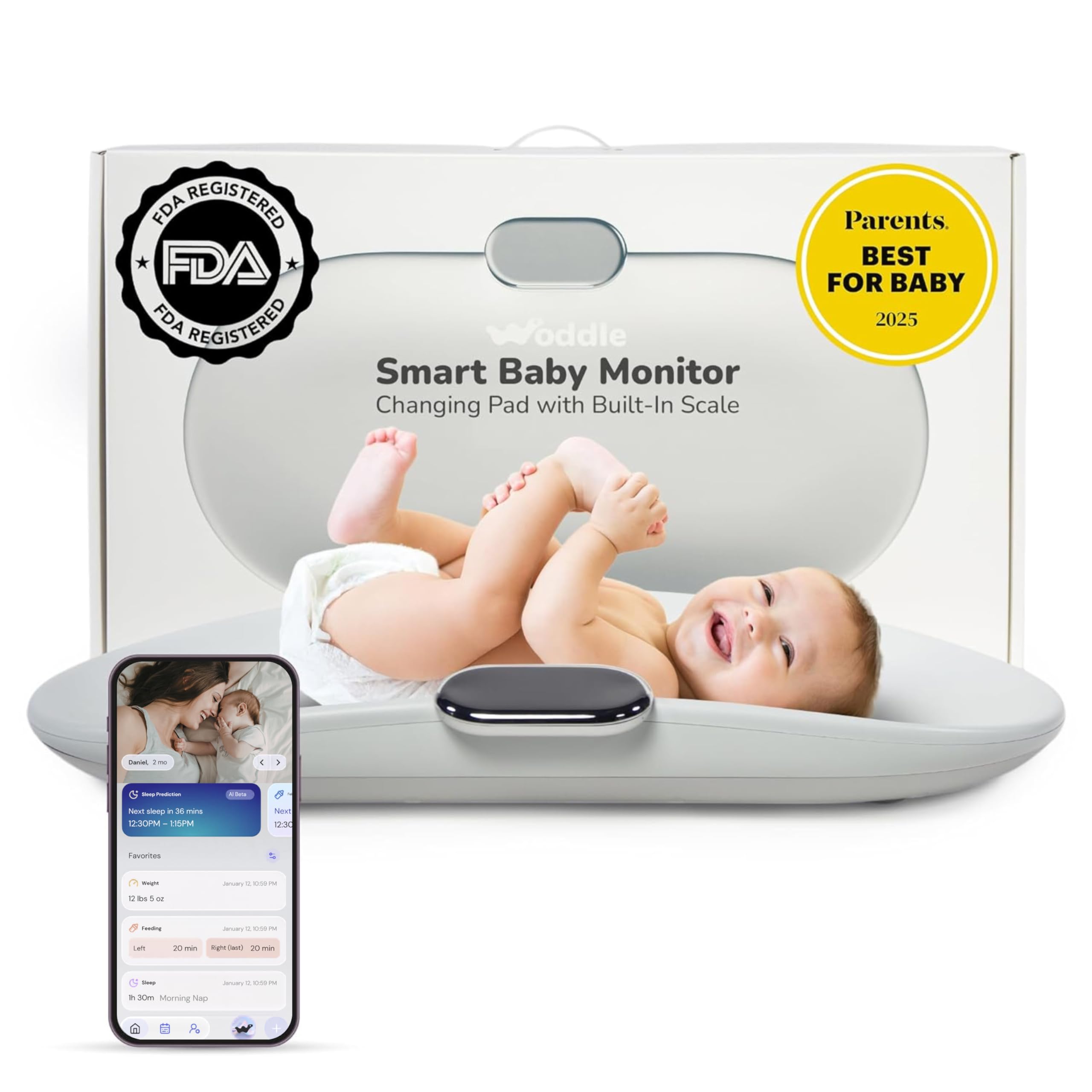 Woddle Smart Changing Pad