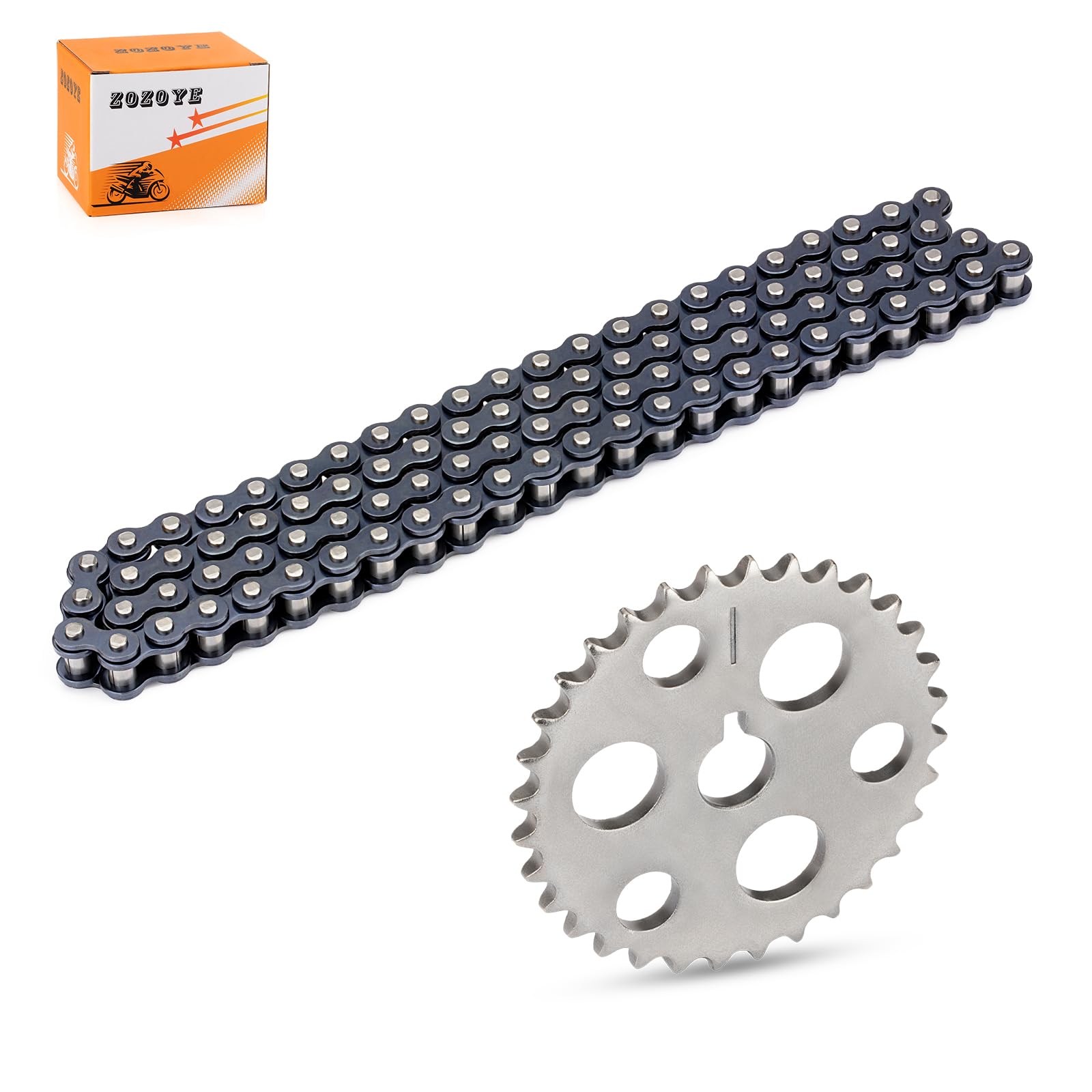 Camshaft/Cam/Timing Chain Compatible With Yam~ha YFM350 Warrior 350 1987-2004 Moto 4 YF, Chains - Canada - Foto 5