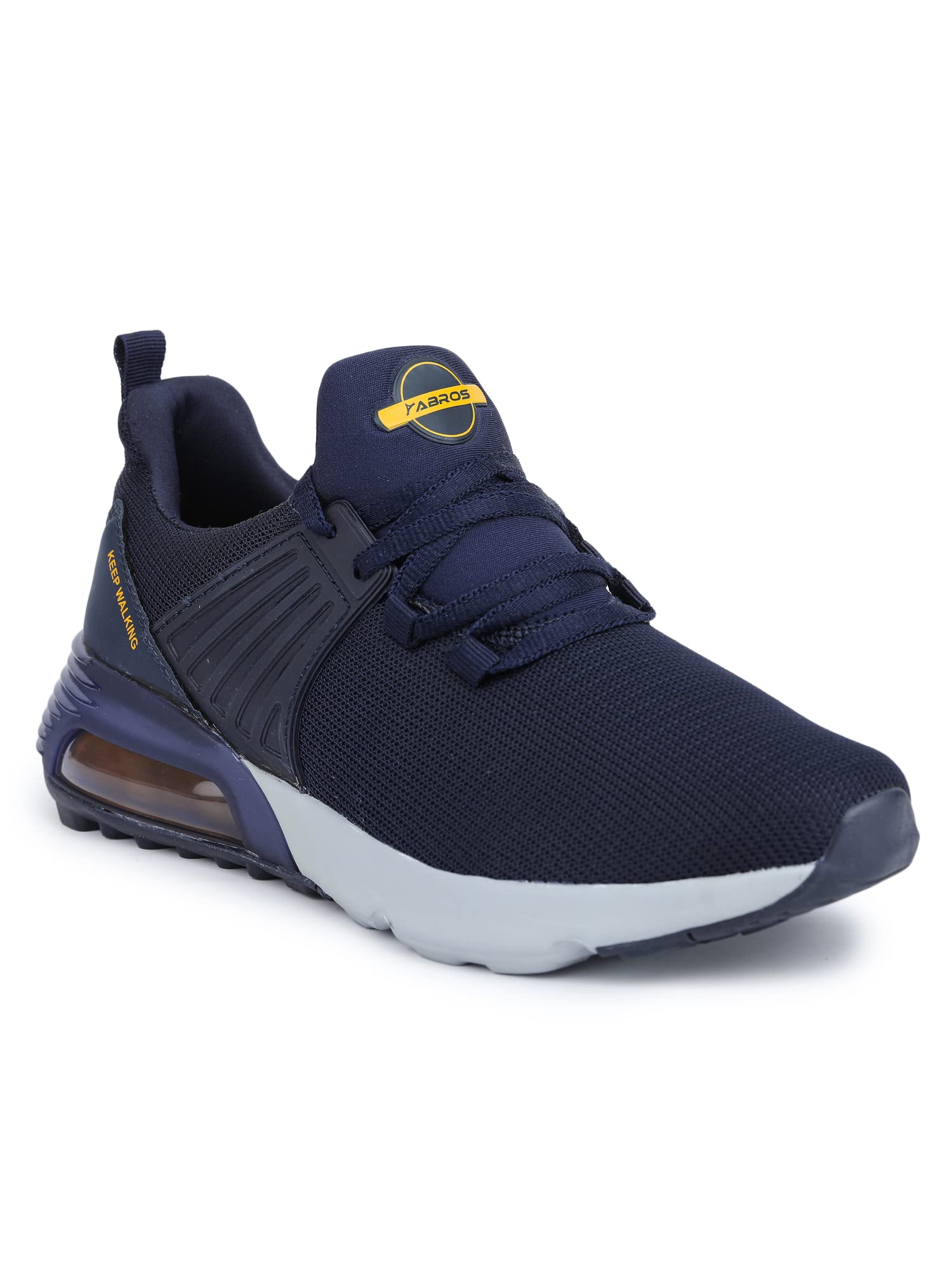 ABROS Mens Francis ASGO0101 Sports Shoes_Navy/Mustard_8UK (B0BCT7QHK4) Amazon Price History, Amazon Price Tracker