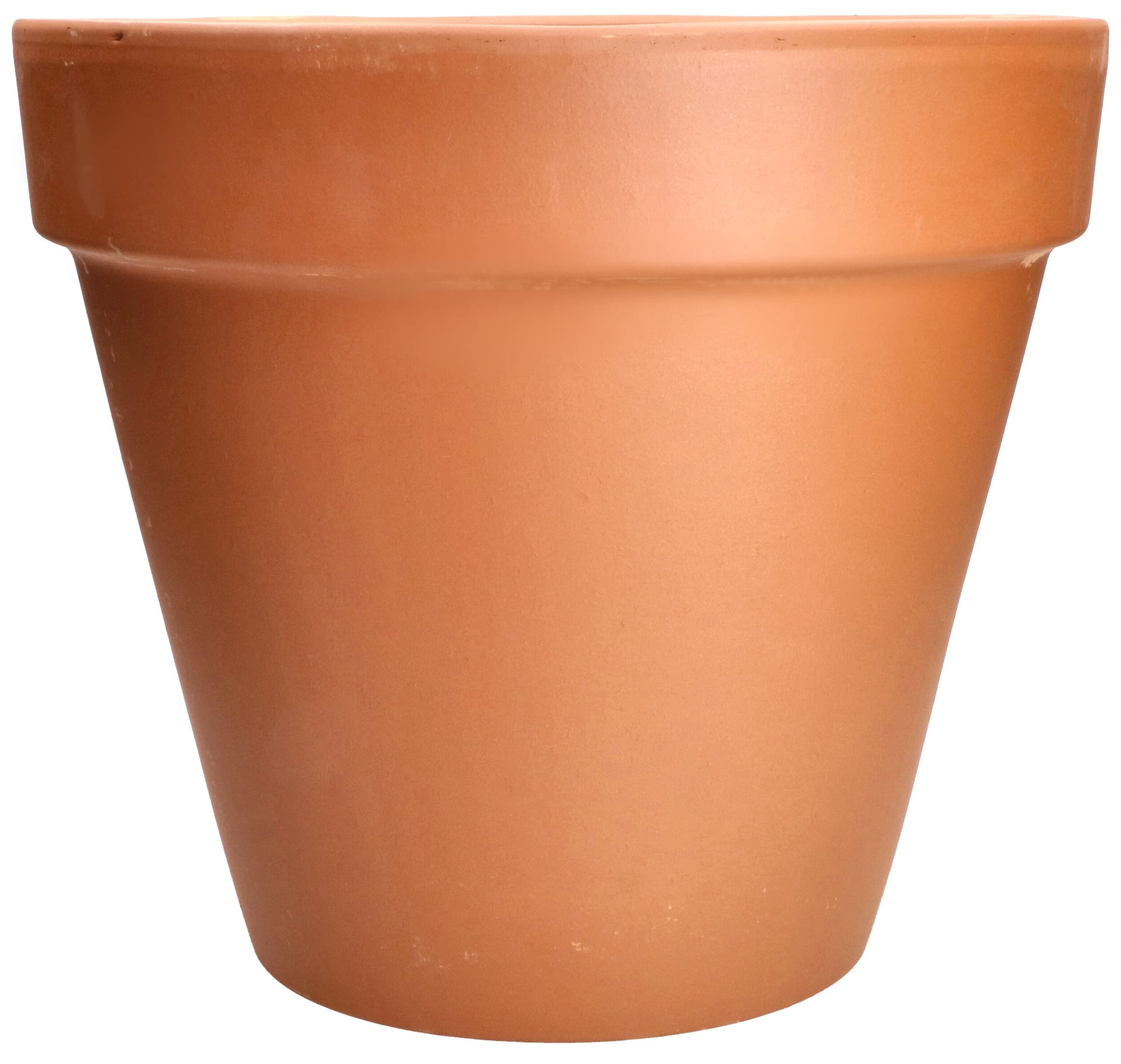KOTARBAU® Vaso da fiori in terracotta, diametro 35 cm, per interni e giardini