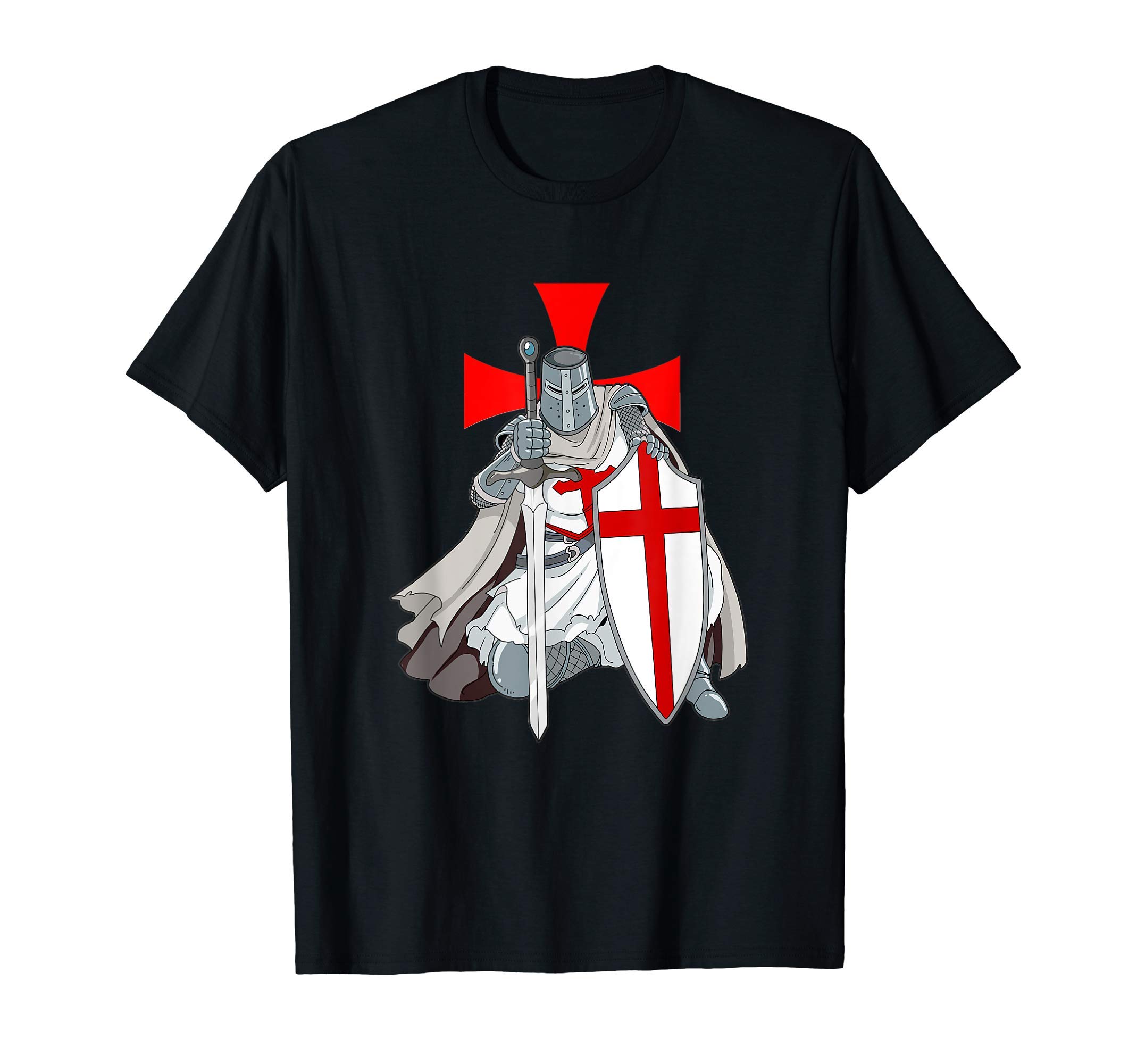 Knight Templar Shield Gift Knights Templar T-Shirt