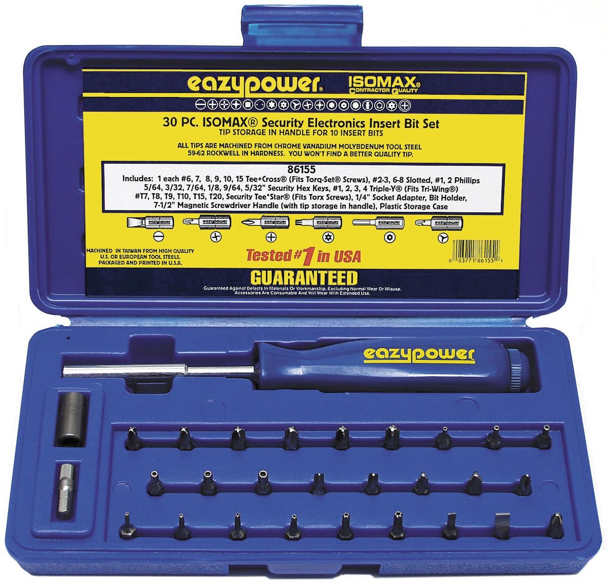 さーまま Amazon | Eazypower 86155 Isomax Security Electronics Screwdriver