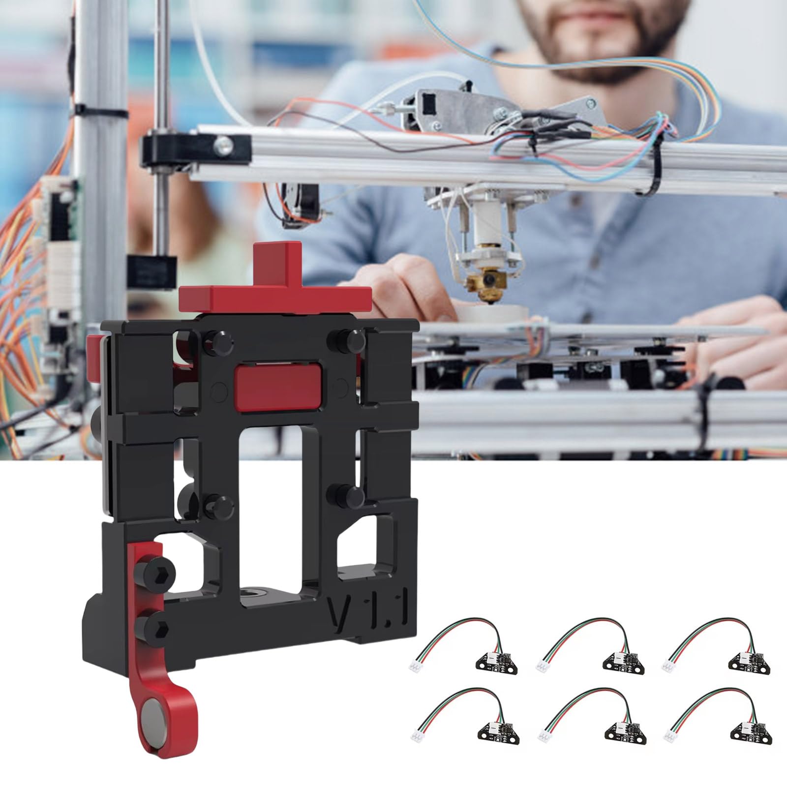 Stealthchanger - Herramienta de conmutación de cabezal extrusor H36 para tareas de impresión 3D, suministros electrónicos