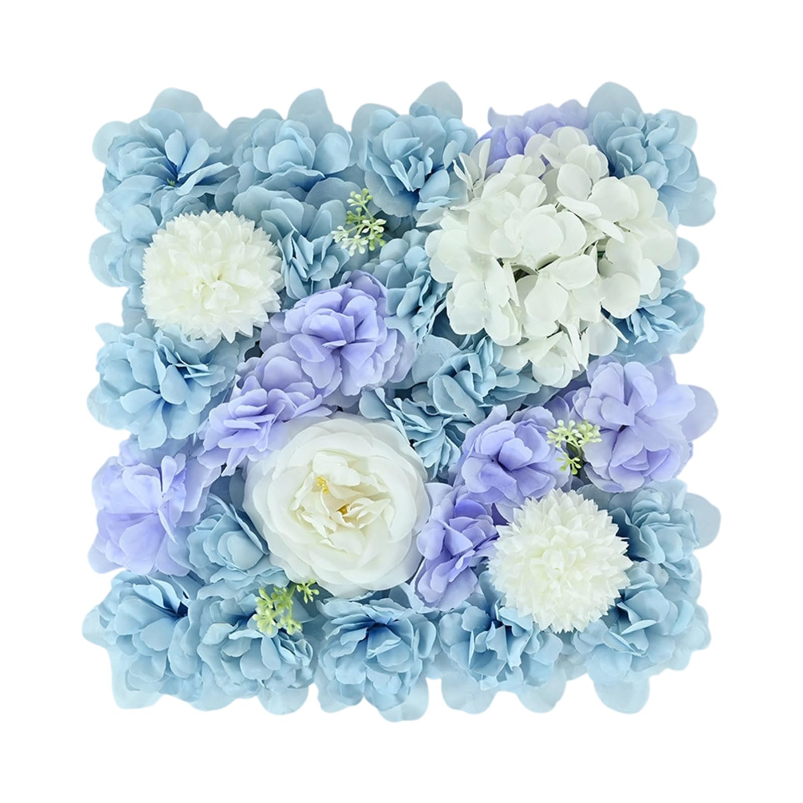 Nucelit Artificial Floral Backdrop Wall Panel Silk Roses Flower for Photography Studio and Ceremony Decoration Flower Wall Panel