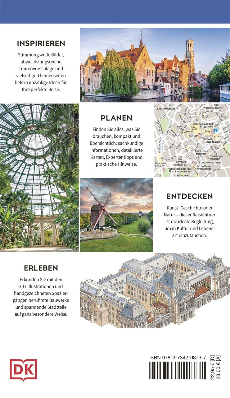 Vis-à-Vis Reiseführer Brüssel, Brügge, Antwerpen und Gent: Mit wetterfester Extra-Karte und detailreichen 3-D-Illustrationen. Von Reisenden. Für Reisende.