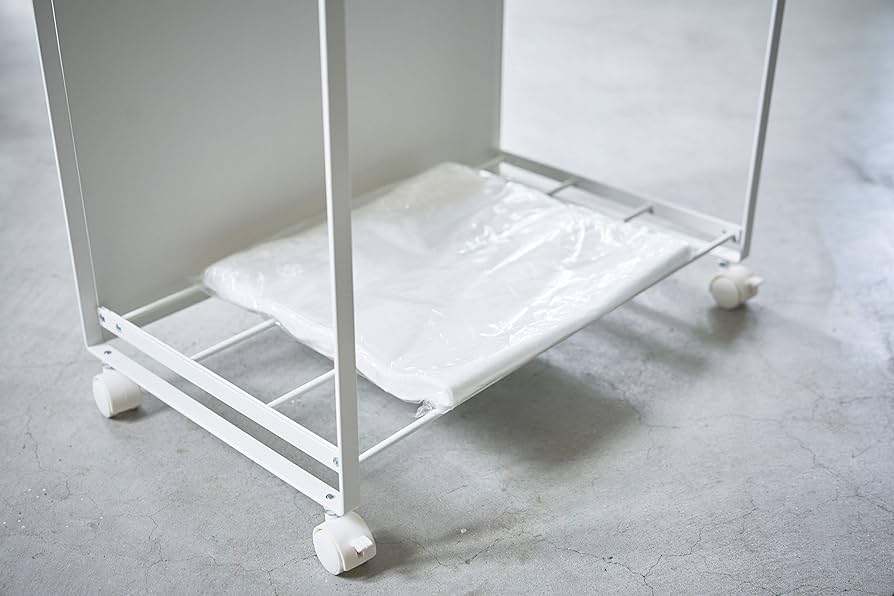 【山崎実業】トスカ ３分別ダストワゴン 楽天市場】特典付 ［ tosca 目隠し分別ダストワゴン 3分別