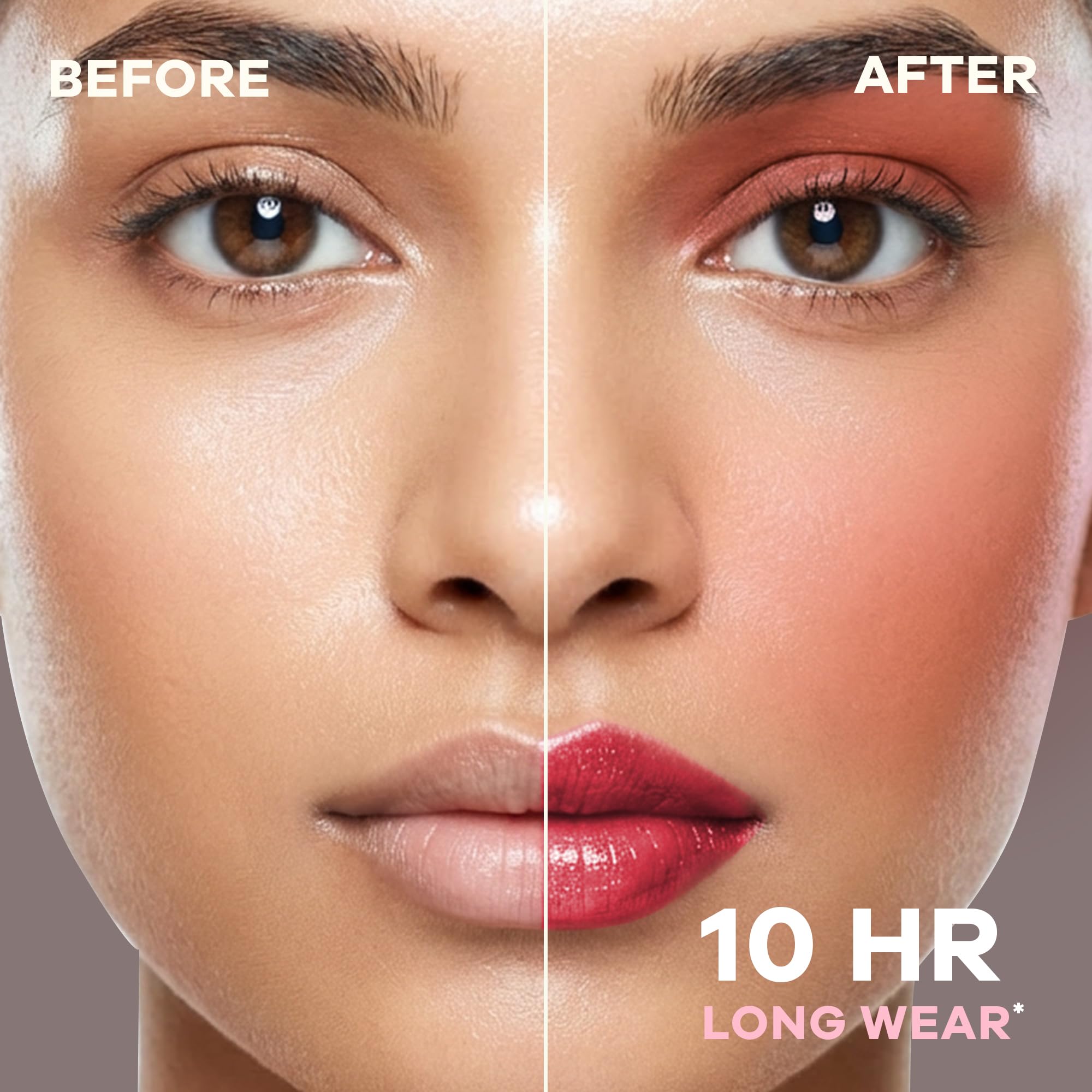Earth Rhythm Lip & Cheek Tint β 10 Hour Wear, 100% Plant-Based Pigments, No Silicones, No Mineral Oil - Brandy 2