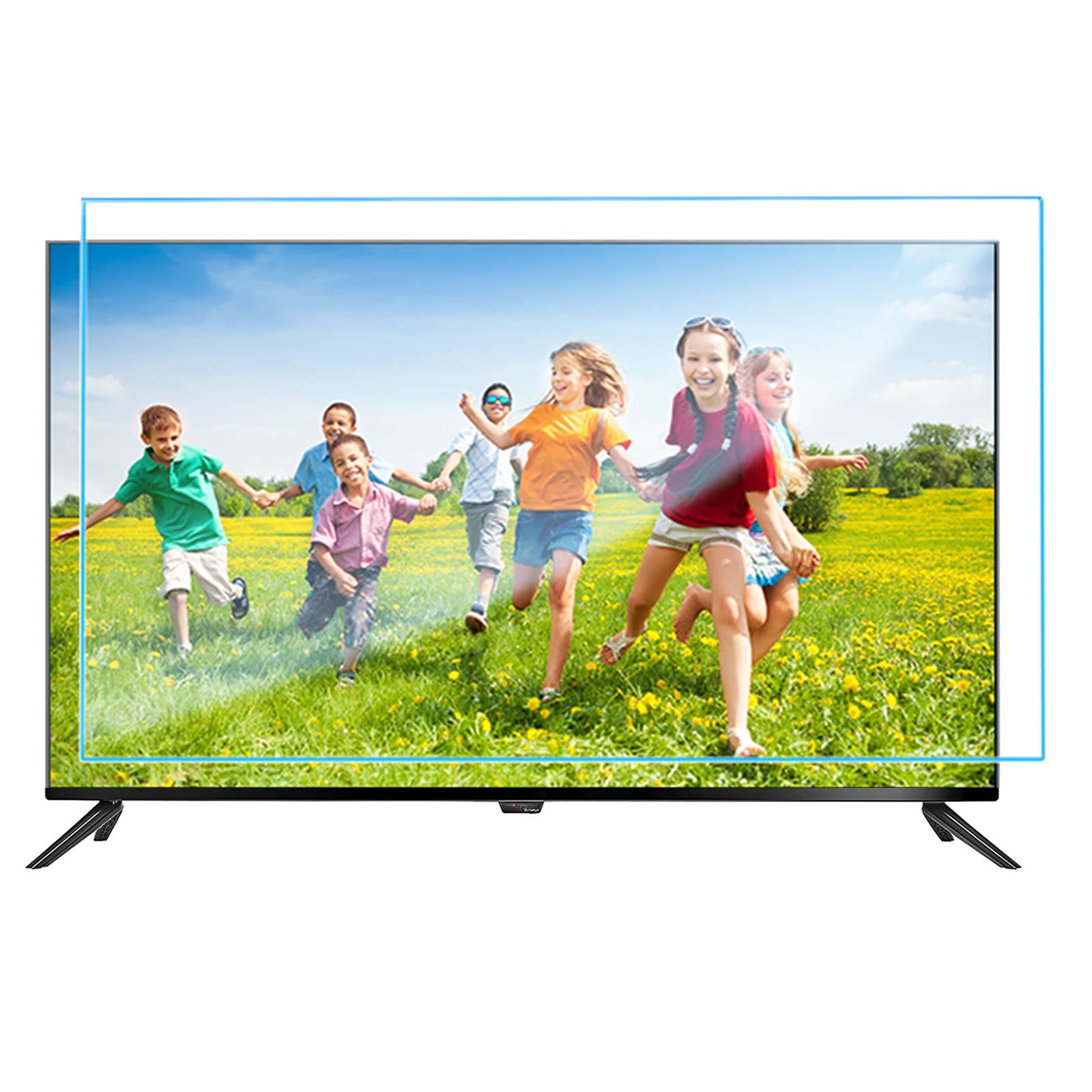 Matowa ochrona ekranu przed oślepianiem, folia filtrująca blokująca niebieskie światło folia przeciw zadrapaniom łagodzi zmęczenie oczu dla ostre, Sony, Samsung, Hisense, LG, 42" (917 * 516)