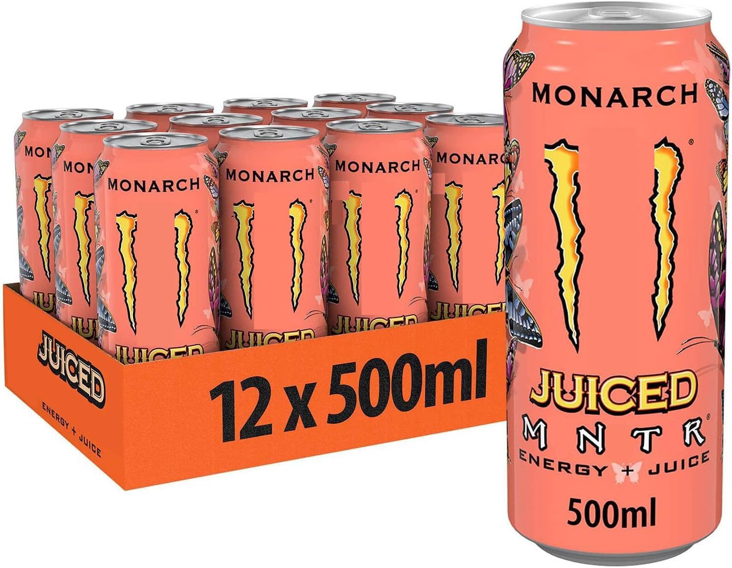 Monstar Energy Drinks Monarch 500ml (Pack of 12)
