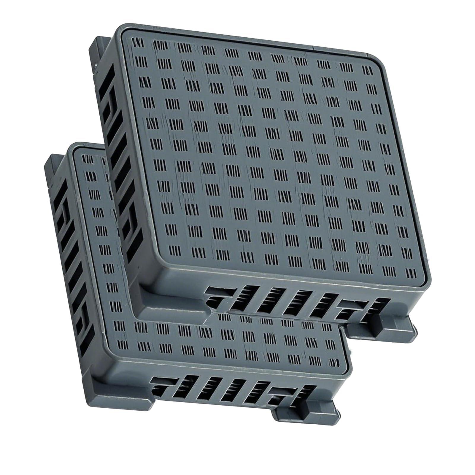 Lot de 2 Filtres Charbon Actif Réfrigérateur, Compatible avec Technologie BioFresh et FreshAir, Remplace 7440021 9096989 988246001, Filtre Réfrigérateur Anti-Odeur, Compatible Liebherr