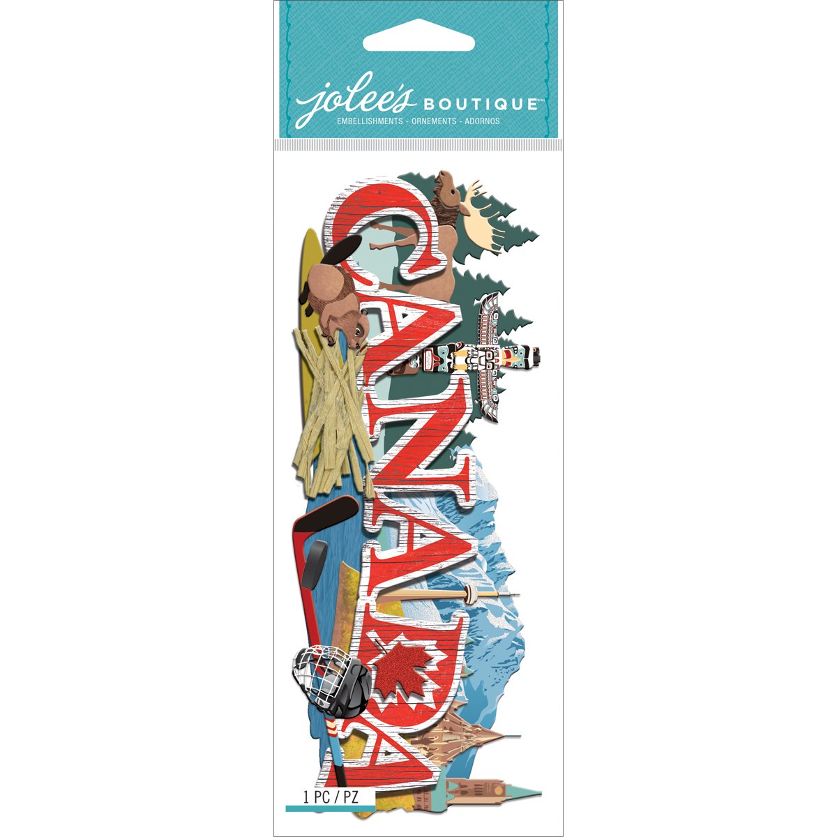 JOLEESJolees Boutique Title Wave Dimensional Stickers, Canada