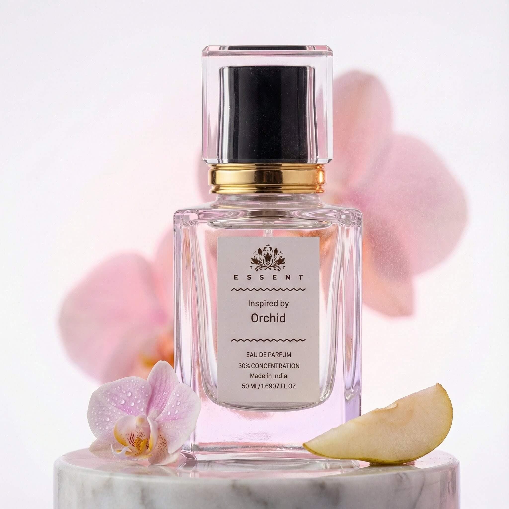 Essent Orchid Women’s Eau de Parfum – Inspired by Zarra Orchid | Long-Lasting Perfume Spray – Floral, Fruity & Vanilla Scent (30 ml)-image-39