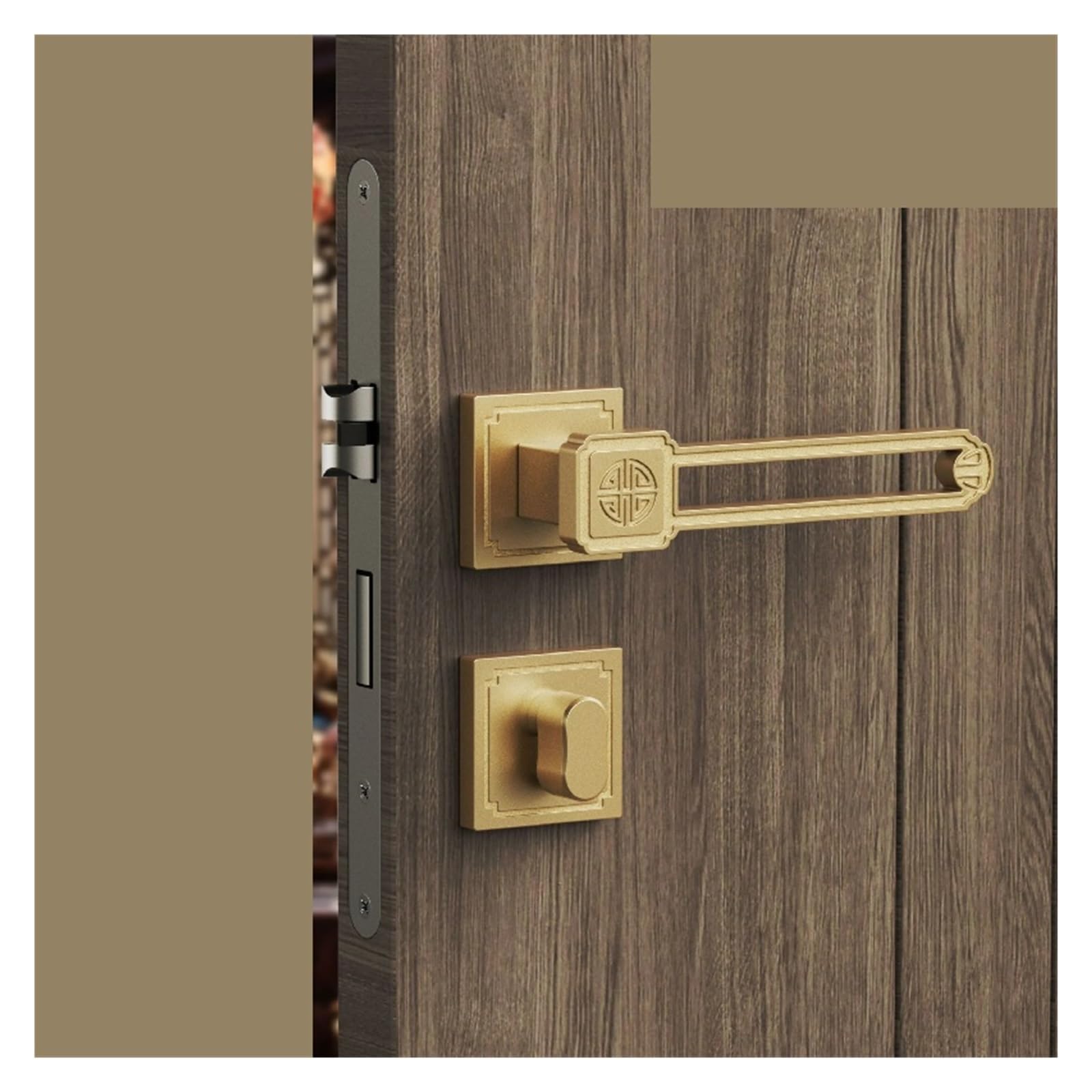 Poignées porte intérieures en zinc pour sublimer votre chambre à coucher C_72MM