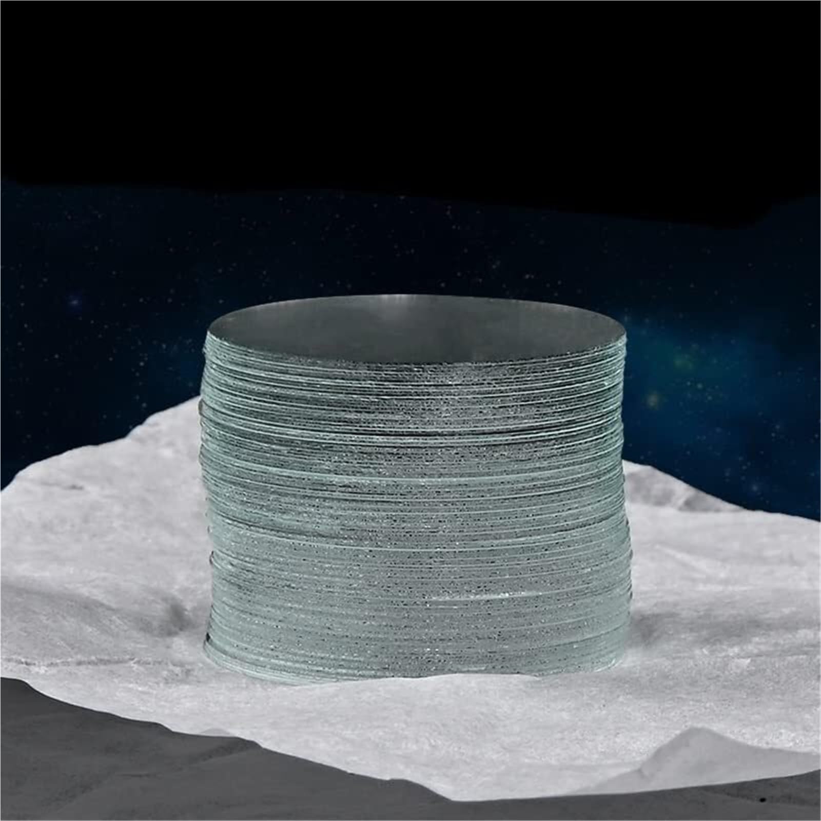 Accessori per microscopio vetrini in vetro per microscopio 12mm 13mm 14mm 15mm 16mm 18mm 19mm 20mm diametro coprivetrini rotondi in vetro per microscopio 100 pezzi(16mm)