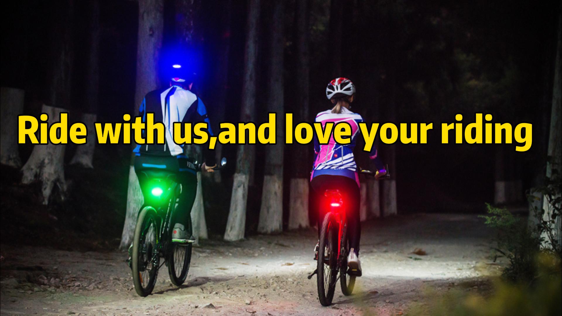 Feux Arriere de Velo 2 Packs, USB Rechargeable 6 Modes D