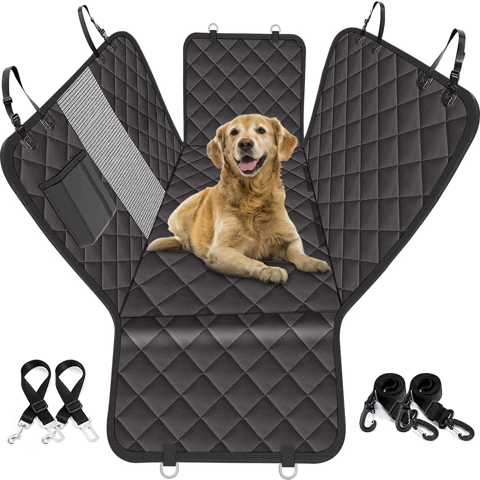quilted dog seat cover