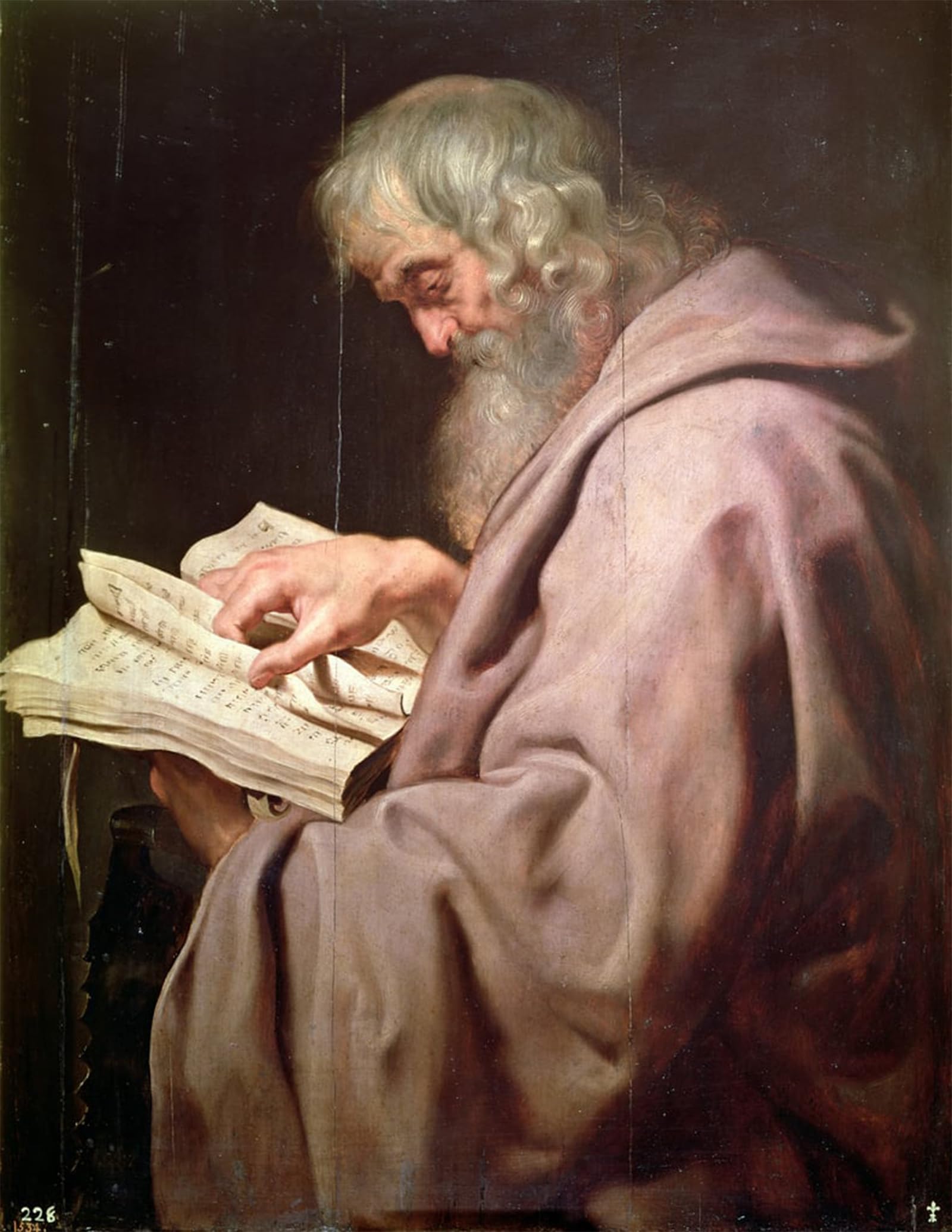 Artxlxxbn No Frame Famous Painting Art Wall Decor Abstract Art Picture St Simon By Peter Paul Rubens Animal Pictures For Home Decor 60X90cm