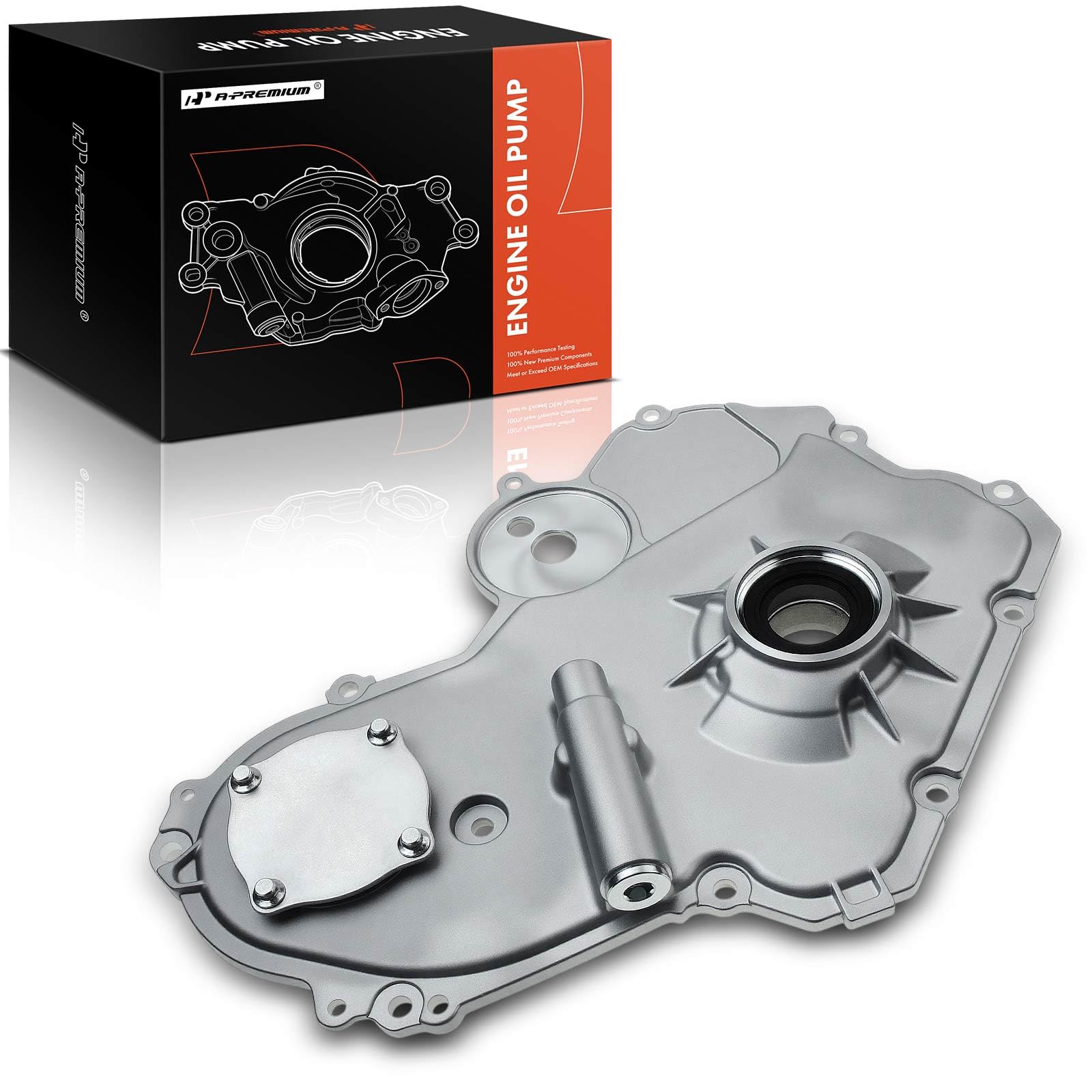 A-Premium Engine Oil Pump Compatible with Chevrolet Equinox, Malibu, Impala, Captiva Sport, HHR & GMC Terrain & Buick LaCrosse, Verano, Regal & Saab 9