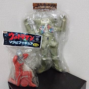 キングジョー ビッグサイズソフビ リペイント 2体 ウルトラセブン 怪獣ソフビ キングジョー ビッグサイズソフビ リペイント 2体