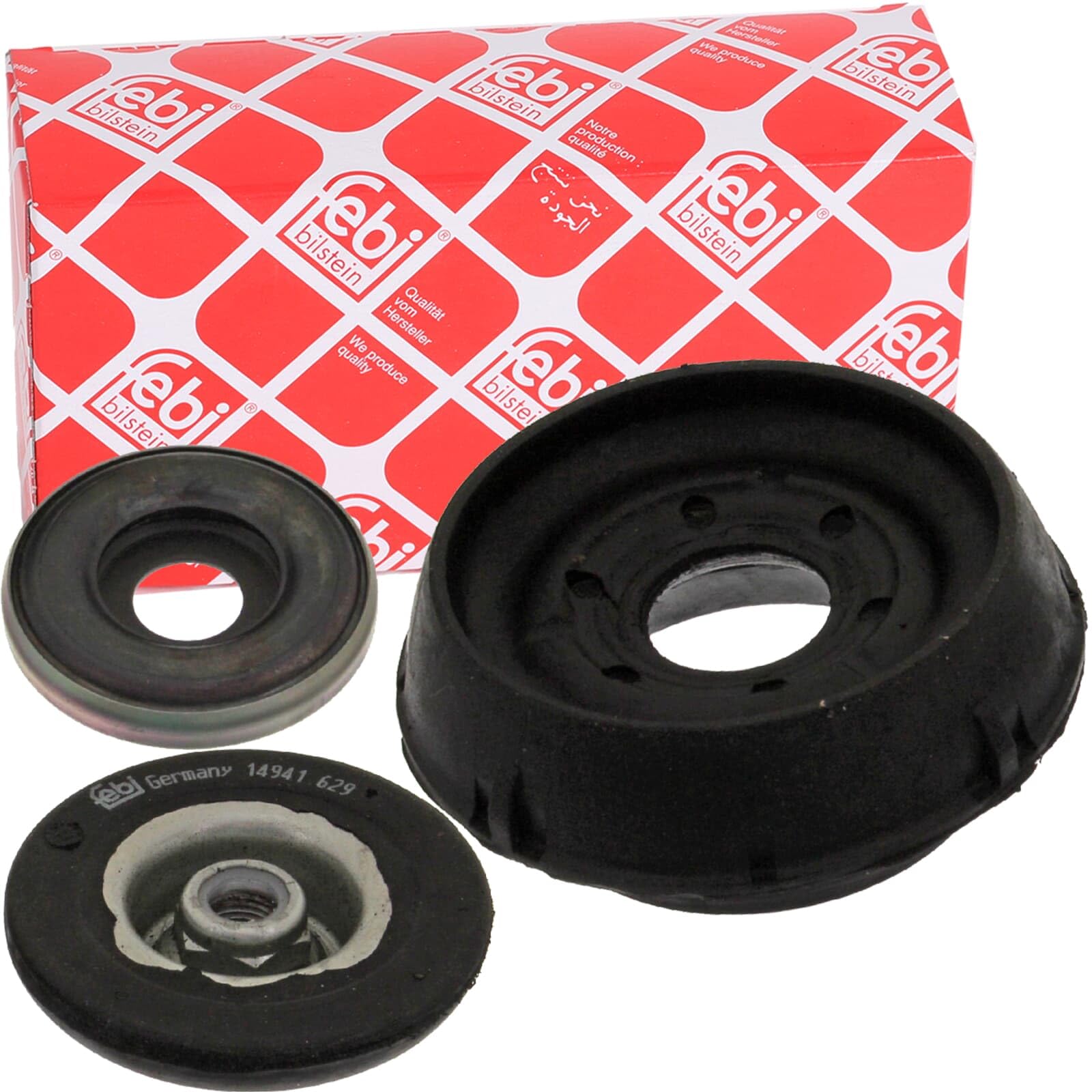 Febi Bilstein 37597 Front Suspension Strut Support Mount Repair Kit Fits Renault