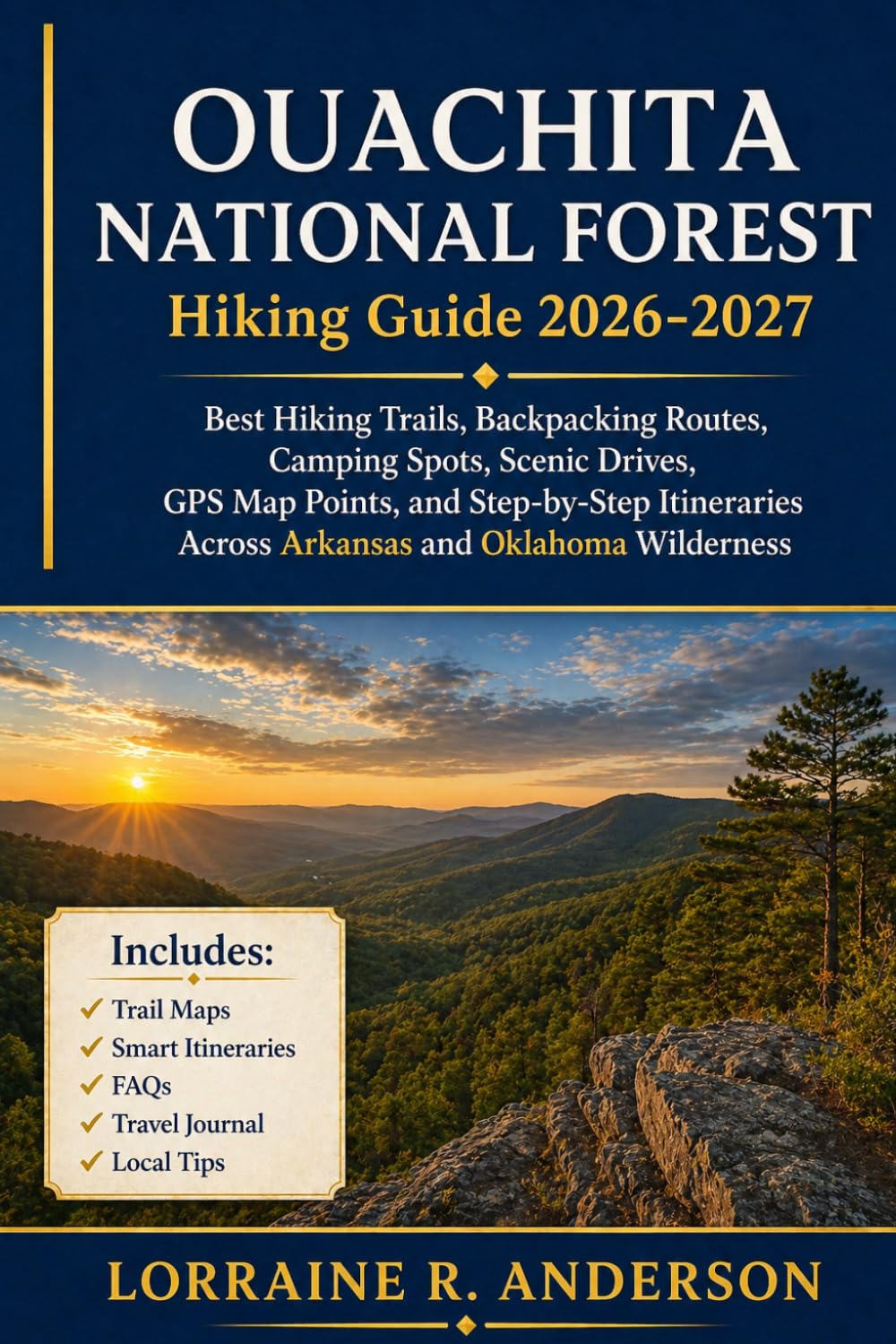 Ouachita National Forest Hiking Guide 2026-2027: Best Hiking Trails, Backpacking Routes, Camping Spots, Scenic Drives, GPS Map Points, and ... Across Arkansas and Oklahoma Wilderness