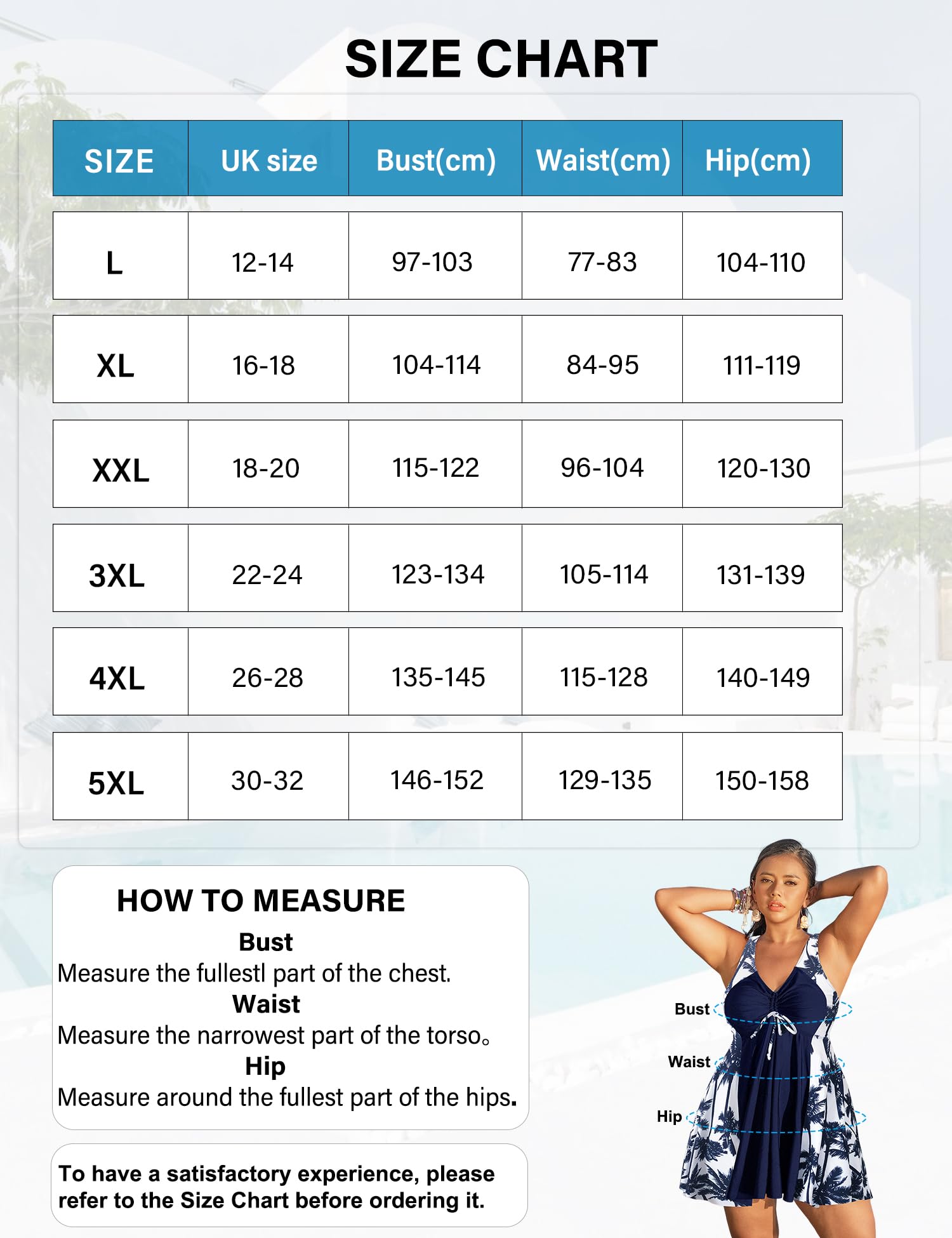 Tankini Talla Grande Mujer 2 Piezas Cuello en V Bañador Tirantes Ajustable L-5XL
