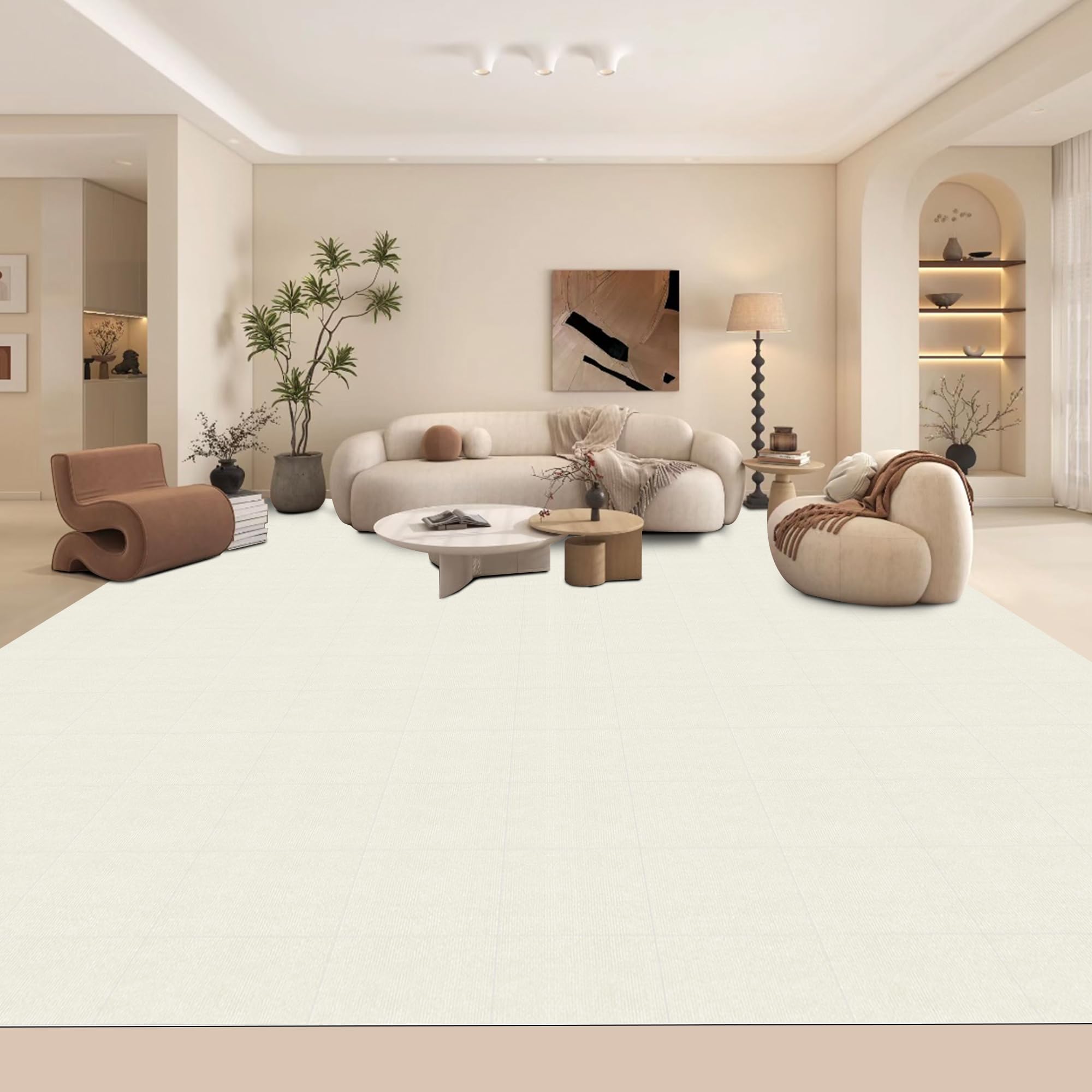 Amazon | 【Amazon 限定ブランド】ジョイントマット タイルカーペット