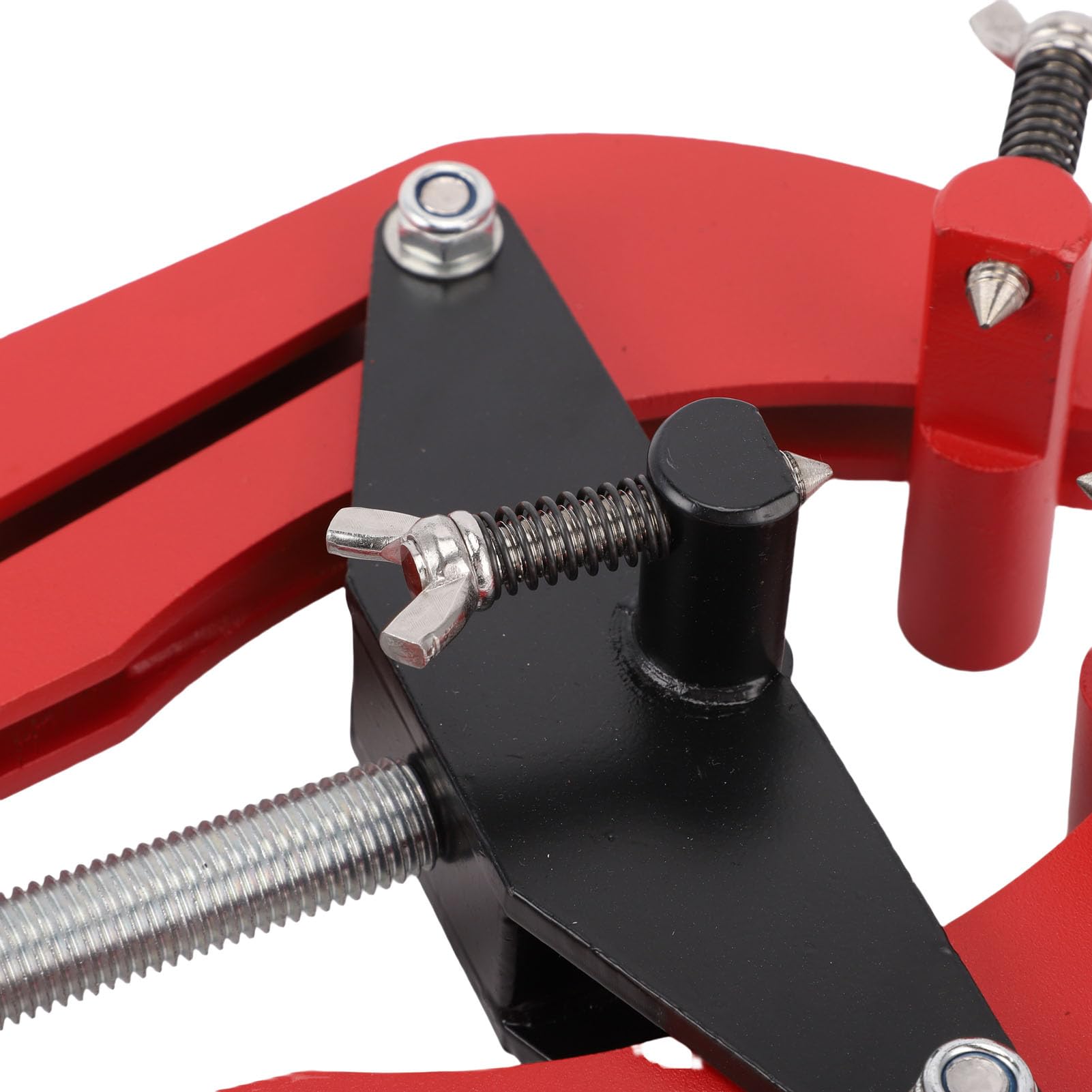 Wakects Abrazadera de Alineación de Tuberías Abrazadera de Tubería Ajustable para Soldar Tornillos de Acción Rápida de Acero de Aleación de 2 a 6 Pulgadas para Instalación en T de Brida de