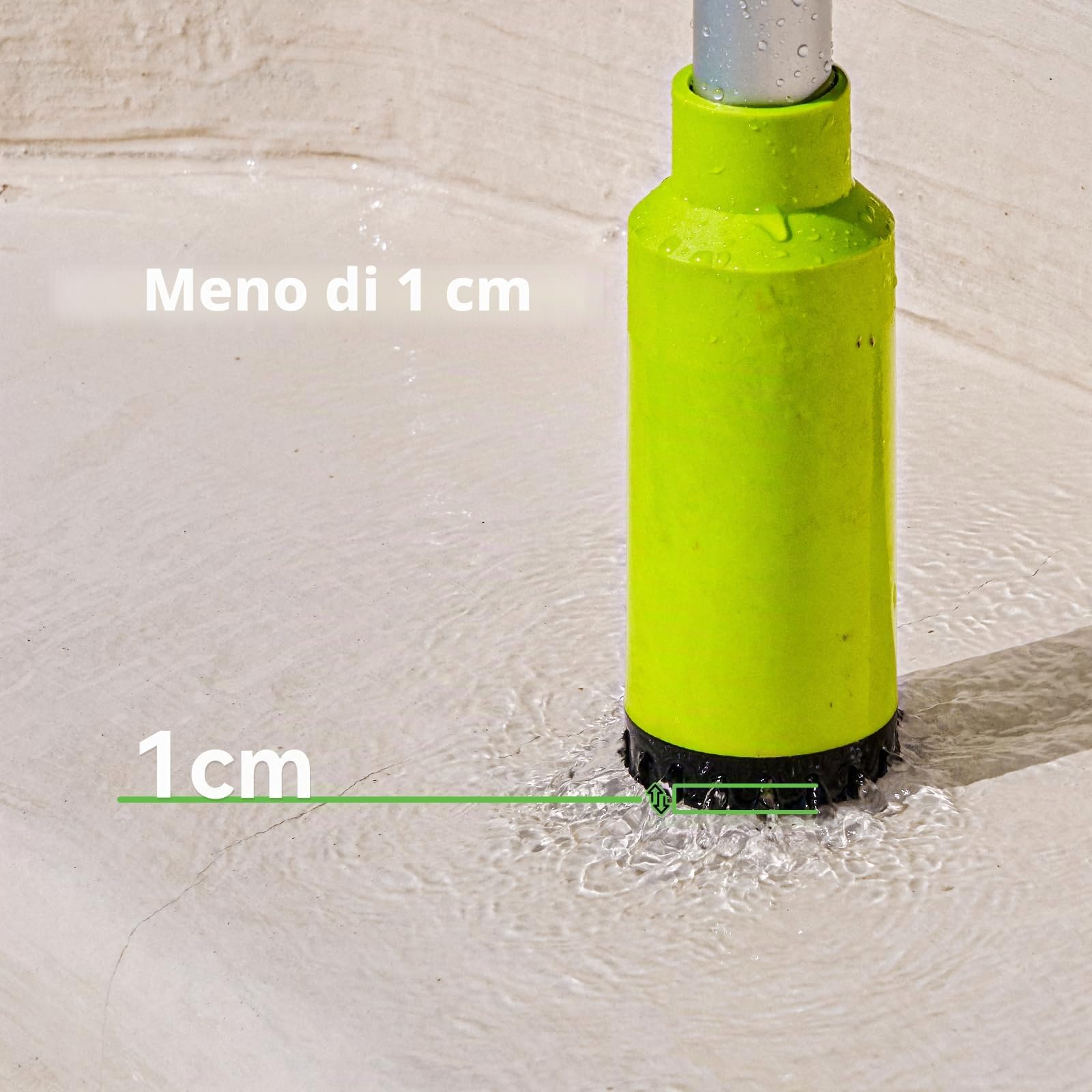 TaskStar Pompa di trasferimento dell'acqua del bastone senza fili ad alto flusso potente pompa di pozzetto alimentata a batteria per piscina stagno giardino