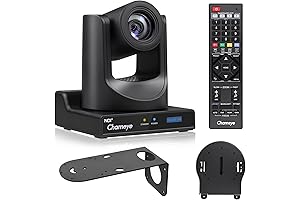 NDI PTZ Camera: 30x Optical Zoom with Auto Tracking