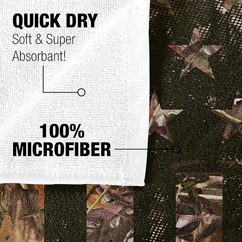 Miniatura 4 de LOGOVISION Toalla de playa Chevy, toalla de playa con logotipo de camuflaje de 30 x 60 pulgadas