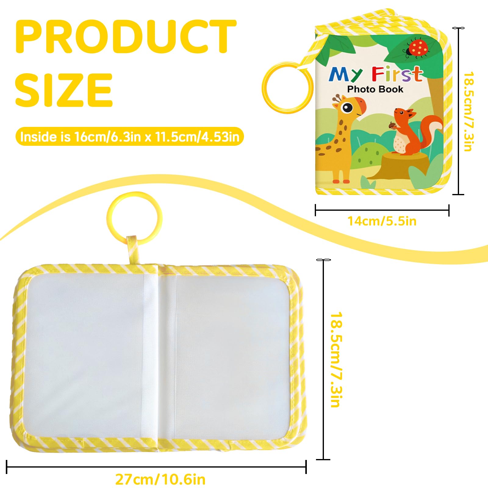 Baby Photo Album Holds 17 6x4 Pictures - Image 2