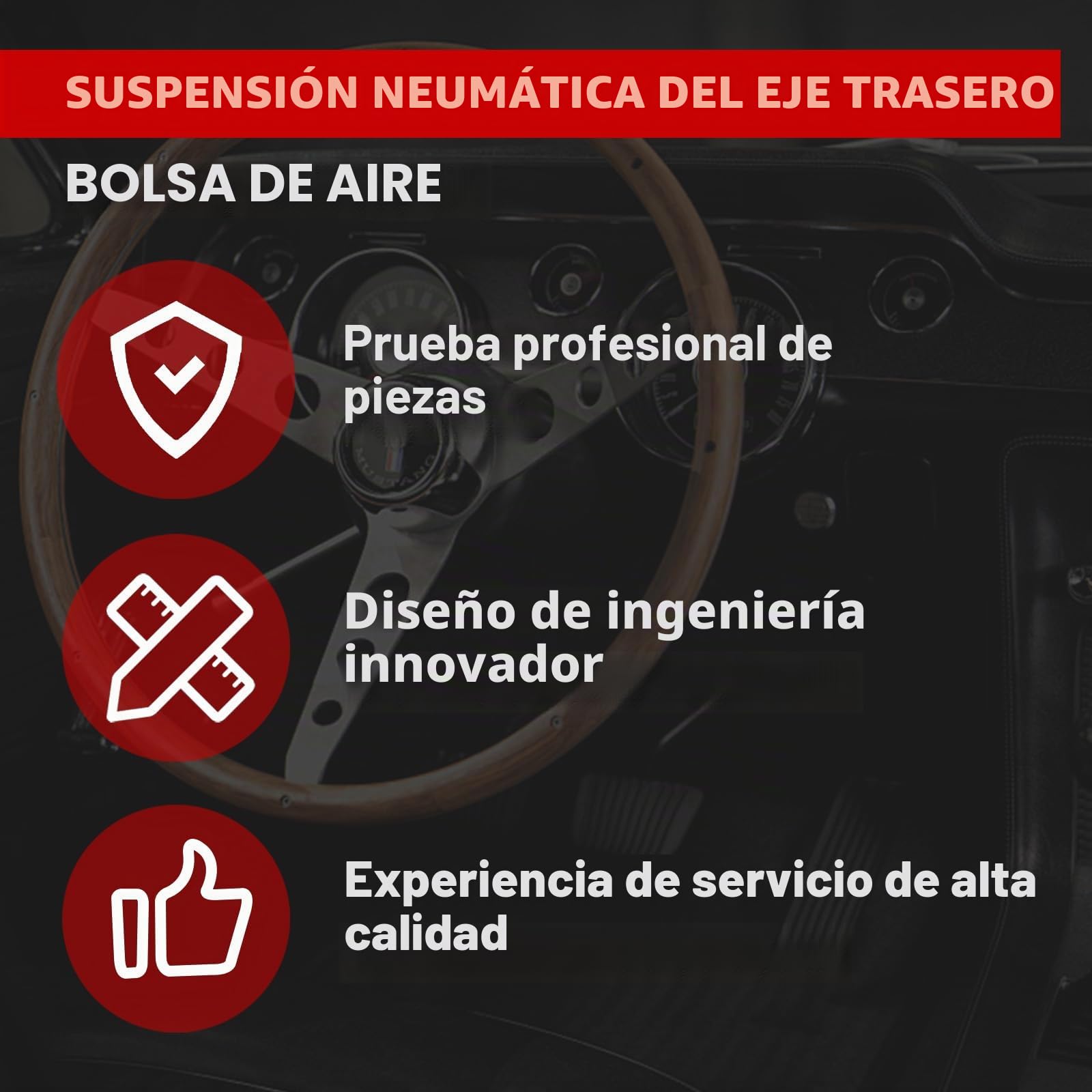 Suspensión neumática con 2 pines trasero izquierdo/derecho OE# 2113200925 A2113200925 Compatible con Clase E S211 W211 E200 E220 E230 E240 E270 E280 E320 E350 E550 00 E4 00 E420 E55 E63