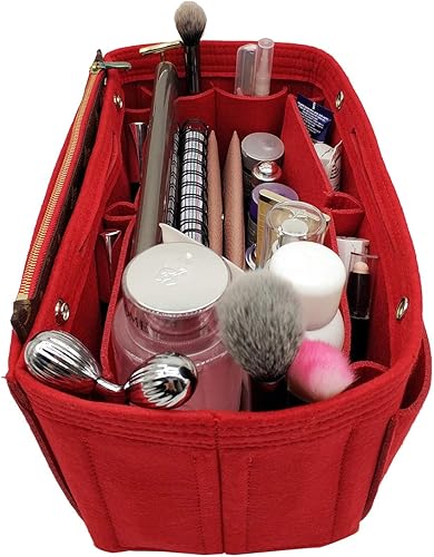 Miniatura 6 de Organizador de bolsa de fieltro para bolsa de inserción organizador de múltiples bolsillos en bolsa