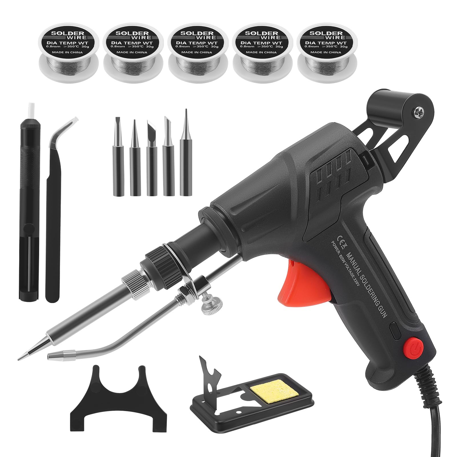Juego de soldador multifunción portátil, herramientas de soldadura láser industriales internas, soldadora láser, pistola de soldadura automática, pistola de soldadura manual con 5 cables de soldadura