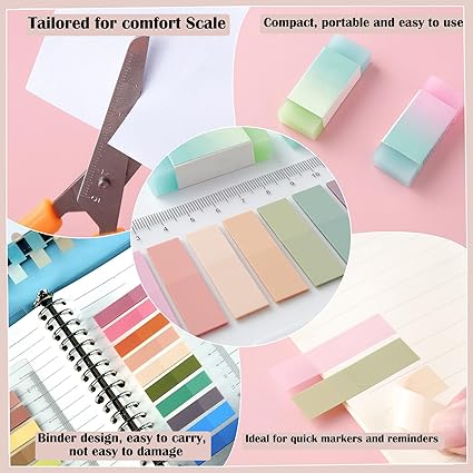 Product image for SYLCXX 50 PCS Aesthetic School Supplies - 4