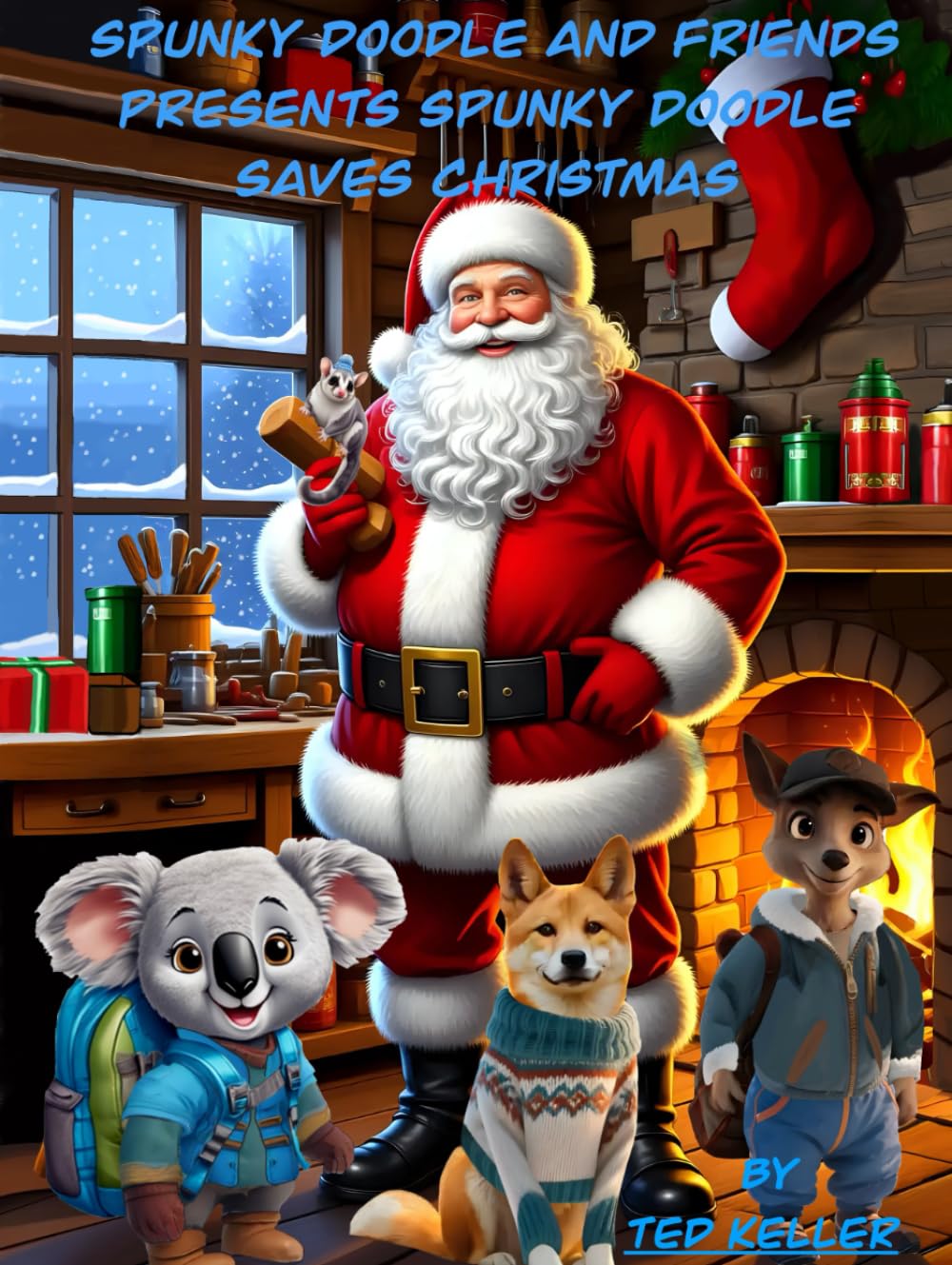 Spunky Doodle and Friends Presents Spunky Doodle Saves Christmas (Spunky Doodle's Adventures)