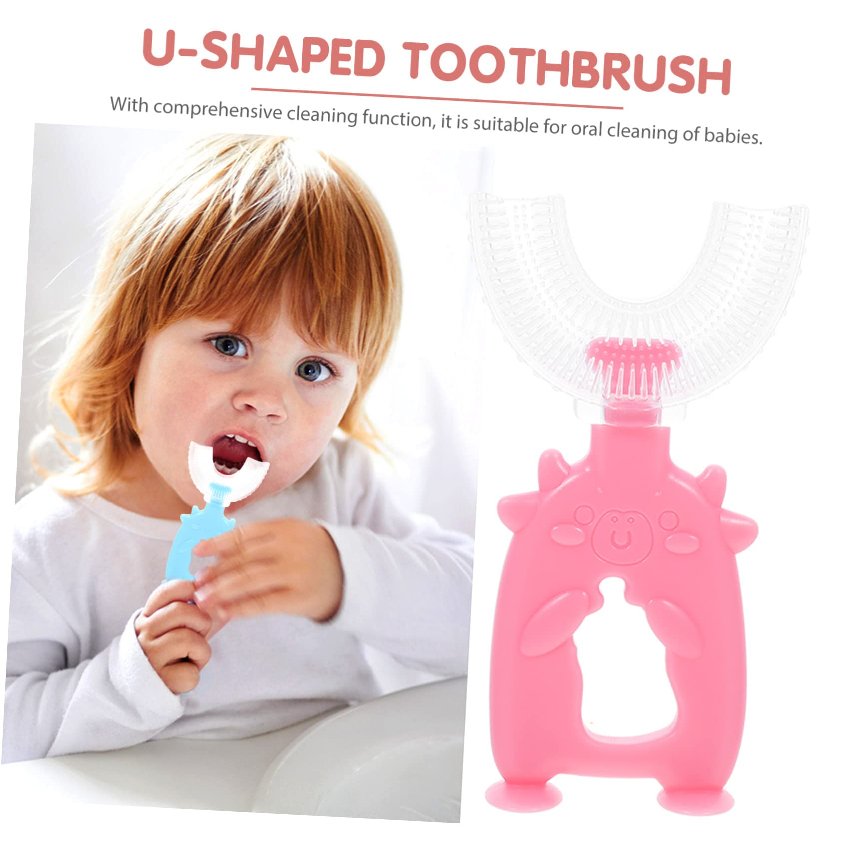 3 Set Spazzolino U Shaped Per Spazzolino Manuale Portatile Morbido Per Denti Sani E Gengive Protette 6 Pezzi*3