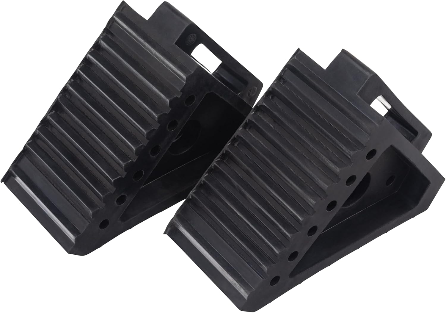 A20014 Arcan Solid Rubber Wheel Chocks