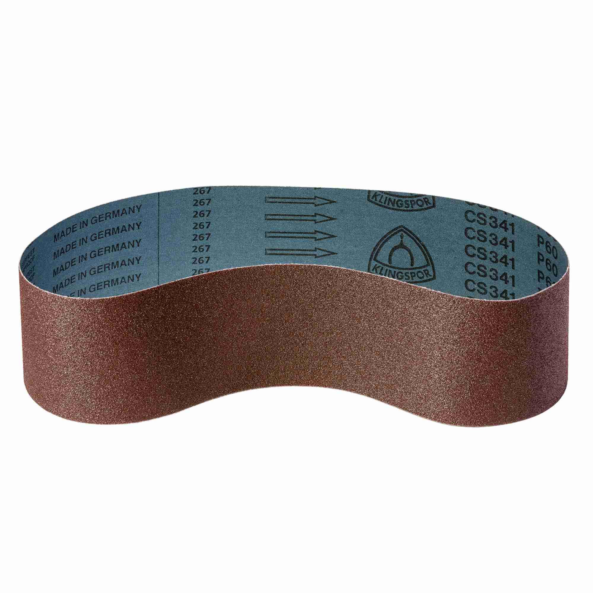 CS 341 X - Bandas de lija resistentes al agua, 110 x 990, 10 unidades, grano 320 (10 cintas)