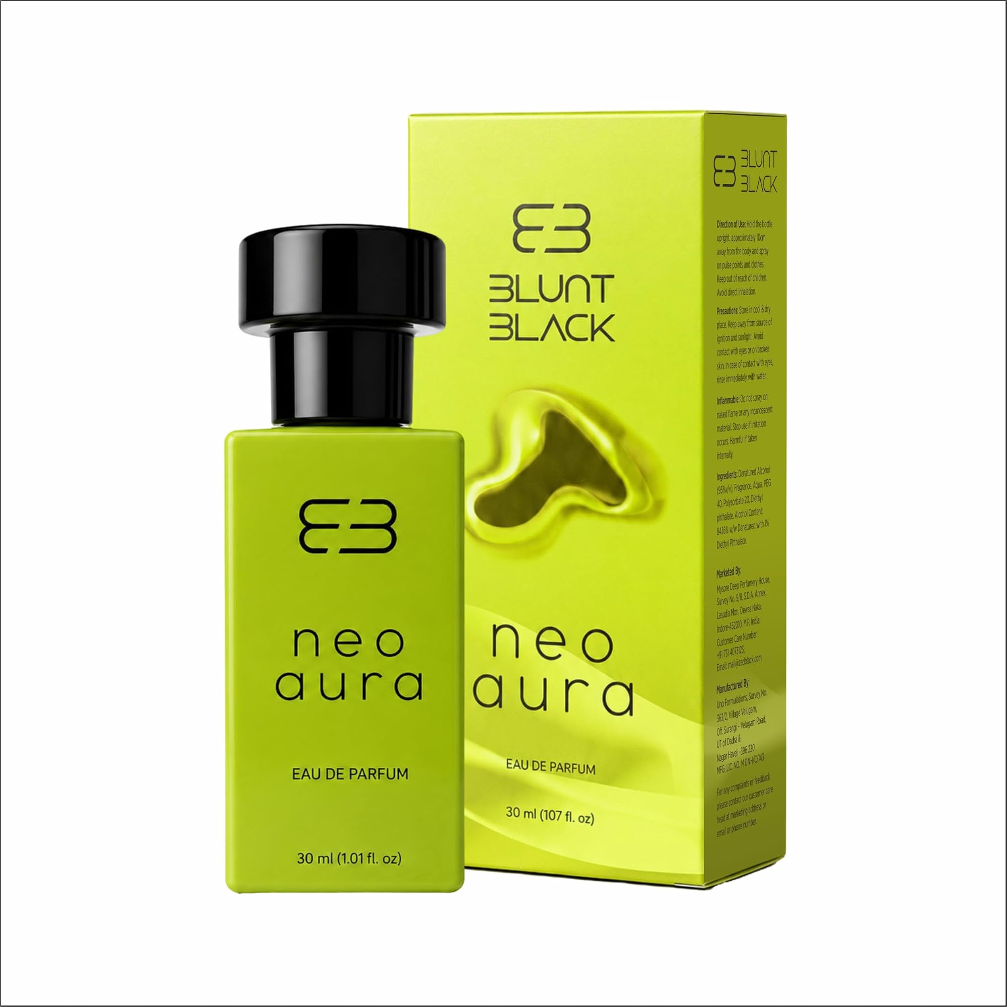French Aqua Eau De Parfum for Men & Women, 30ml