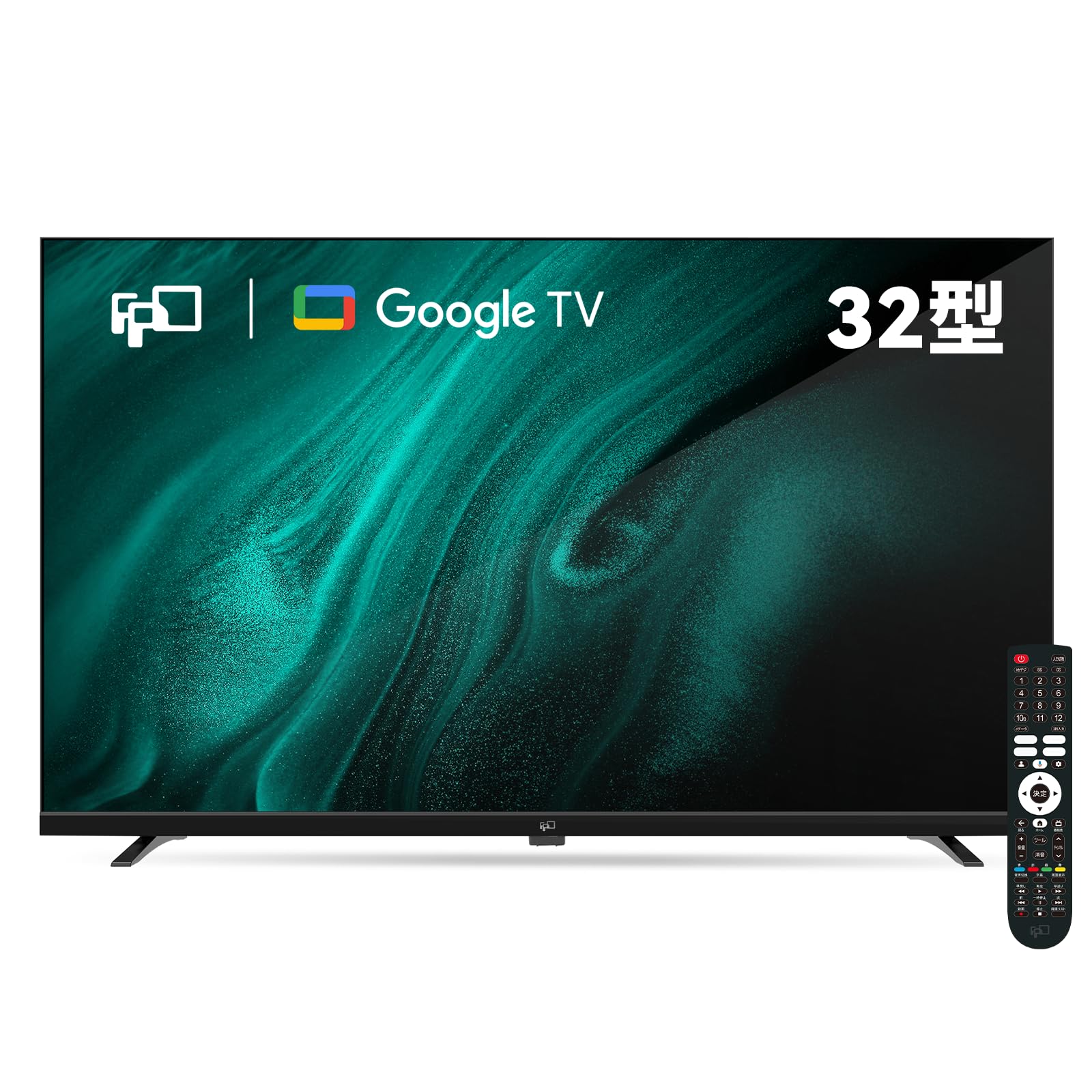 Amazon | FPD 32型 Google TV搭載 液晶テレビ Wチューナー内蔵 地上/BS